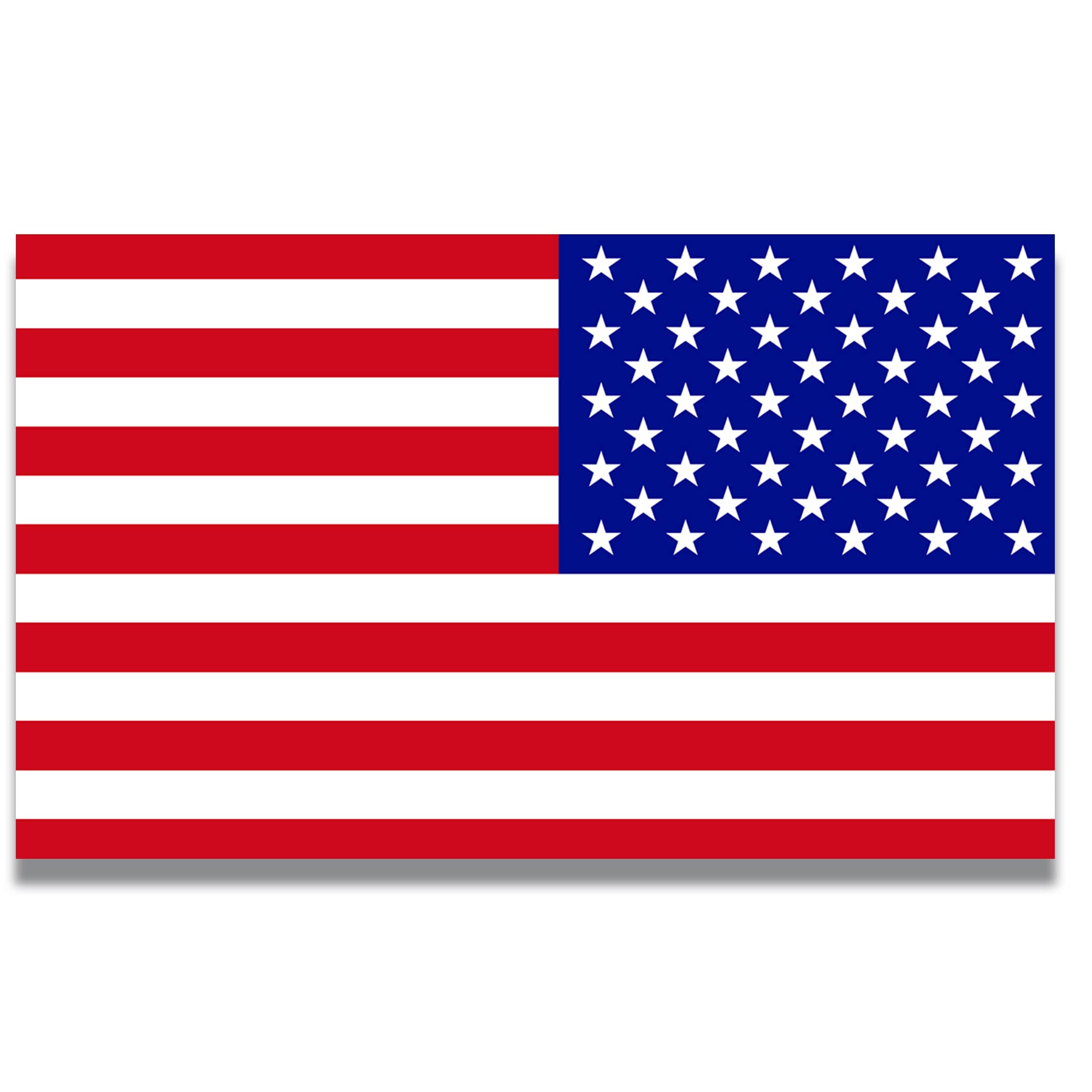 Magnet Me Up Reversed American Flag Magnet Decal, 5X8 Inches, Red White, And Blue, Heavy Duty Automotive Magnet For Cars, Trucks