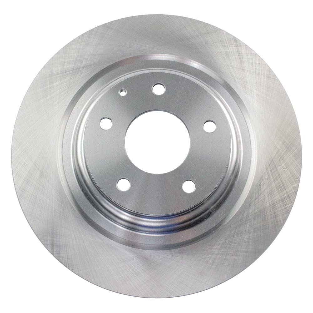 Trq Rear Brake Rotors Set Solid Compatible With 2016-2023 Mazda Cx-9