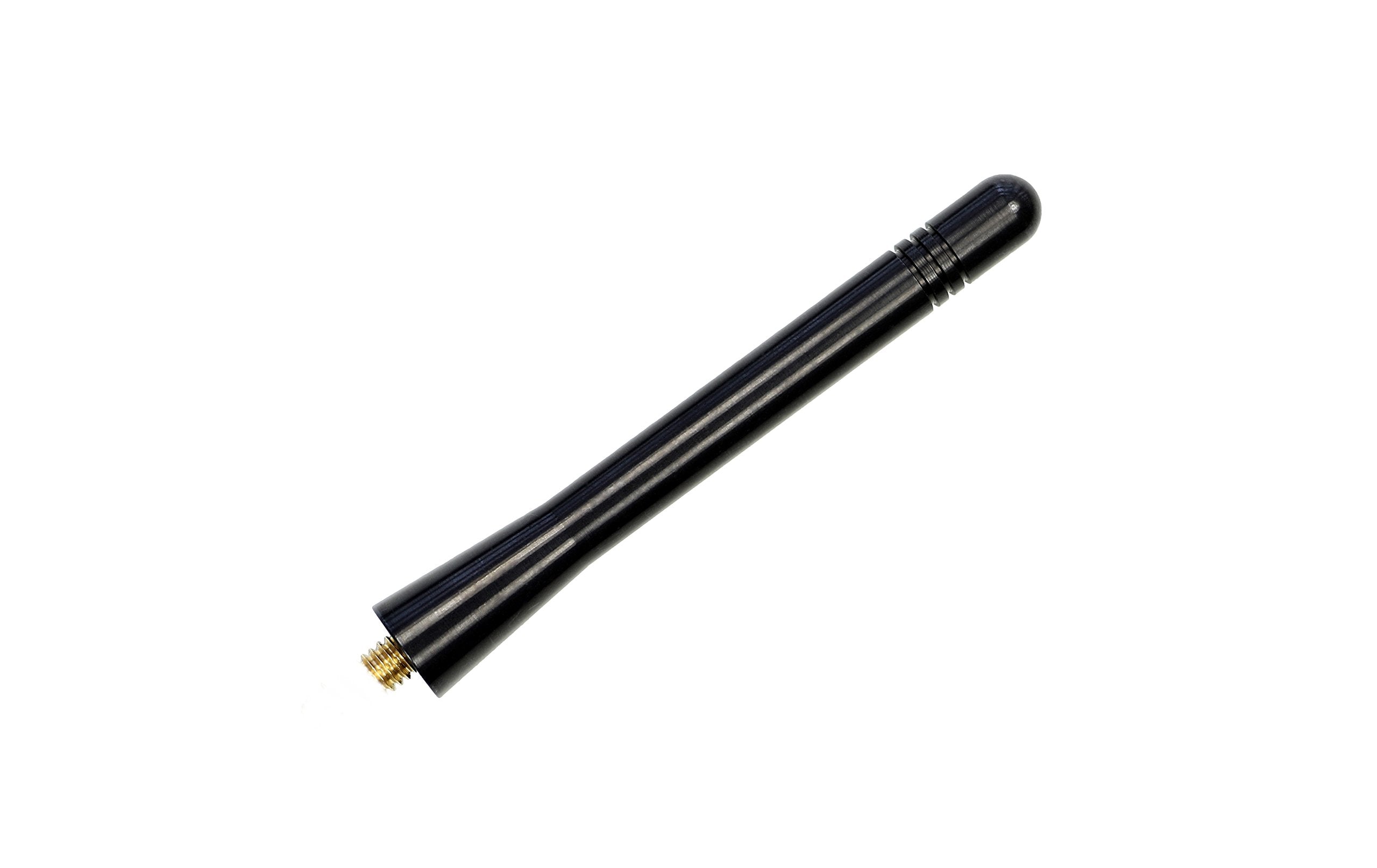Antennamastsrus - Made In Usa - 4 Inch Black Aluminum Antenna Is Compatible With Jeep Grand Cherokee (2011-2013)