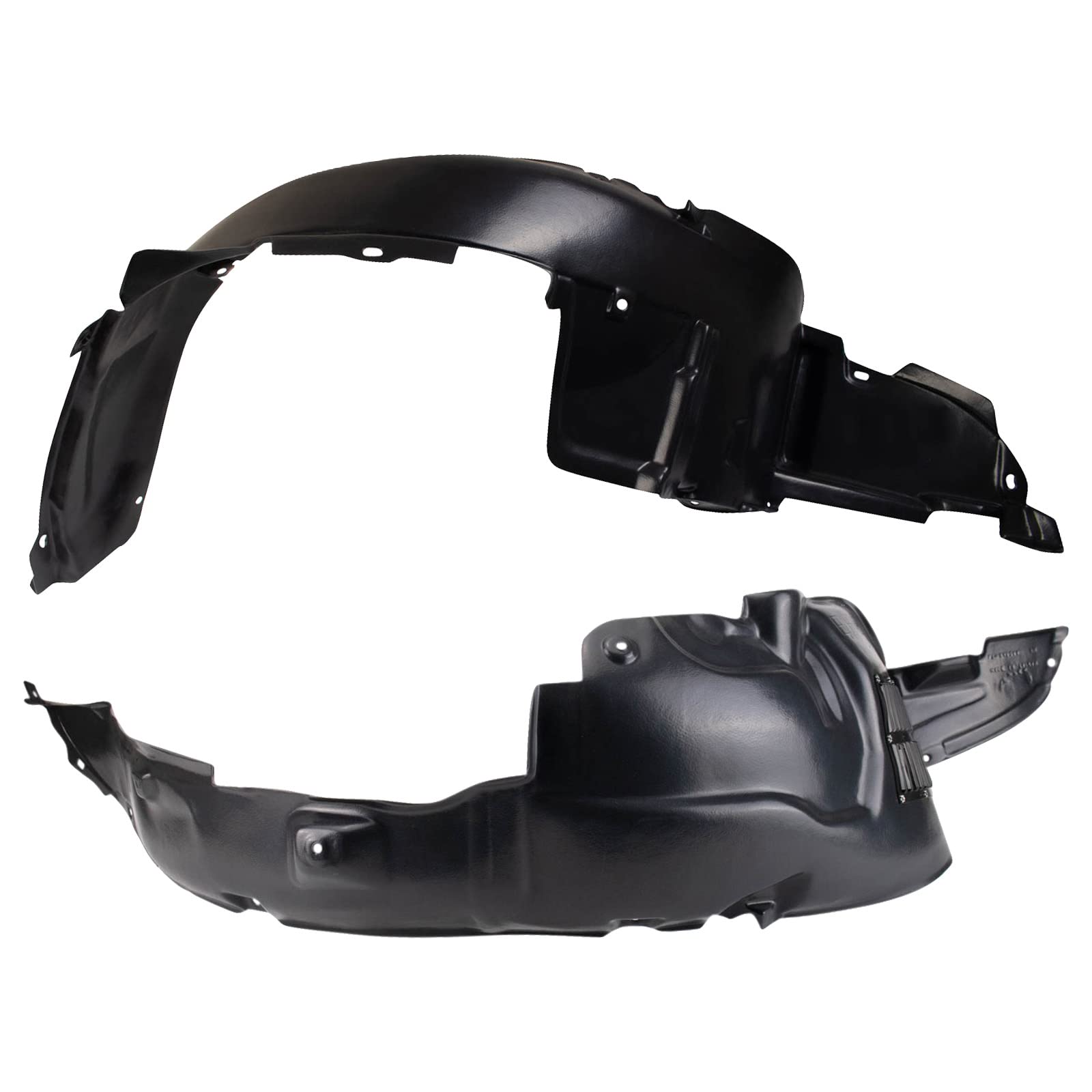 Trq Inner Fender Liner Set Compatible With 2006 Kia Optima Ki1248101 Ki1249105