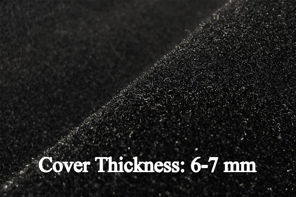 Dash Cover Mat Custom Fit For Lexus Es350 2007-2012, Dashboard Cover Pad Carpet Protector (Black) F117
