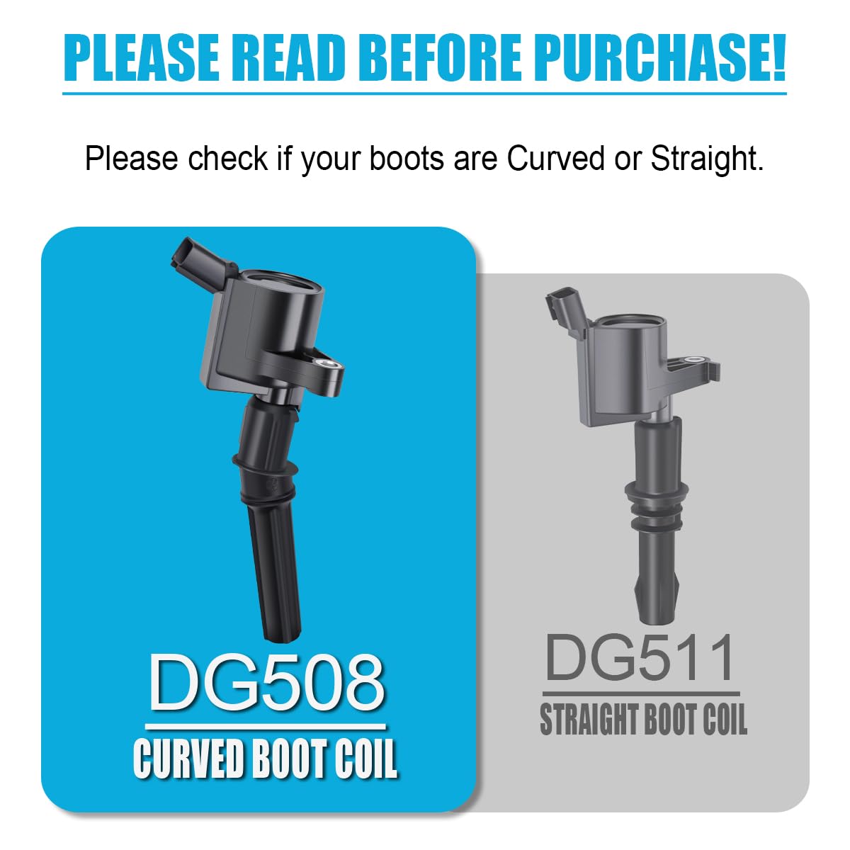 MAS Ignition Coil DG508 & Motorcraft Spark Plug SP479 compatible with Ford 4.6L 5.4L V8 DG457 DG472 DG491 CROWN VICTORIA EXPEDIT