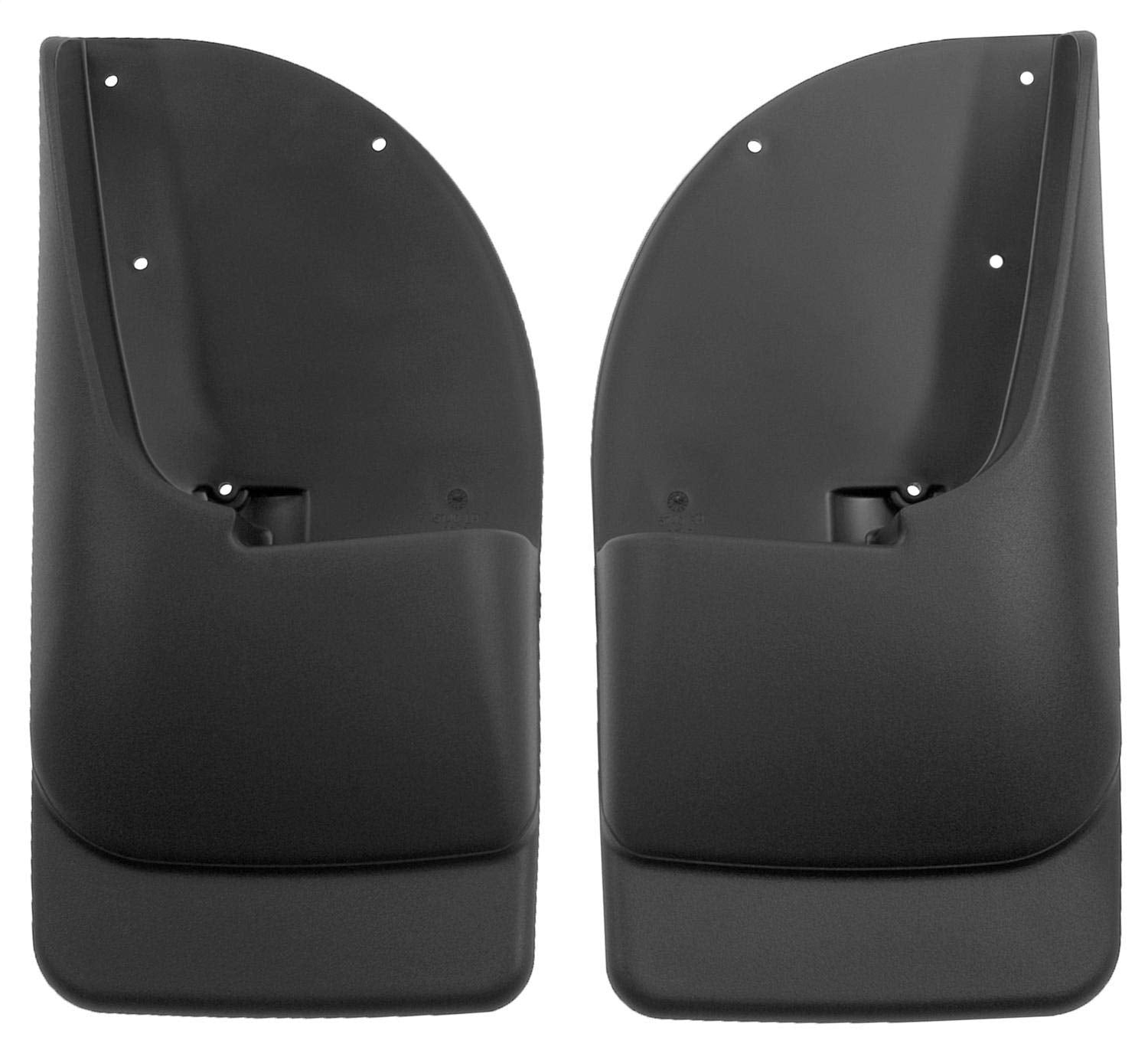 Husky Liners - Rear Mud Guards | 1999 - 2010 Ford F-250/F-350 W/ Single Rear Wheels & W/O Oem Fender Flares, Rear Set - Black, 2