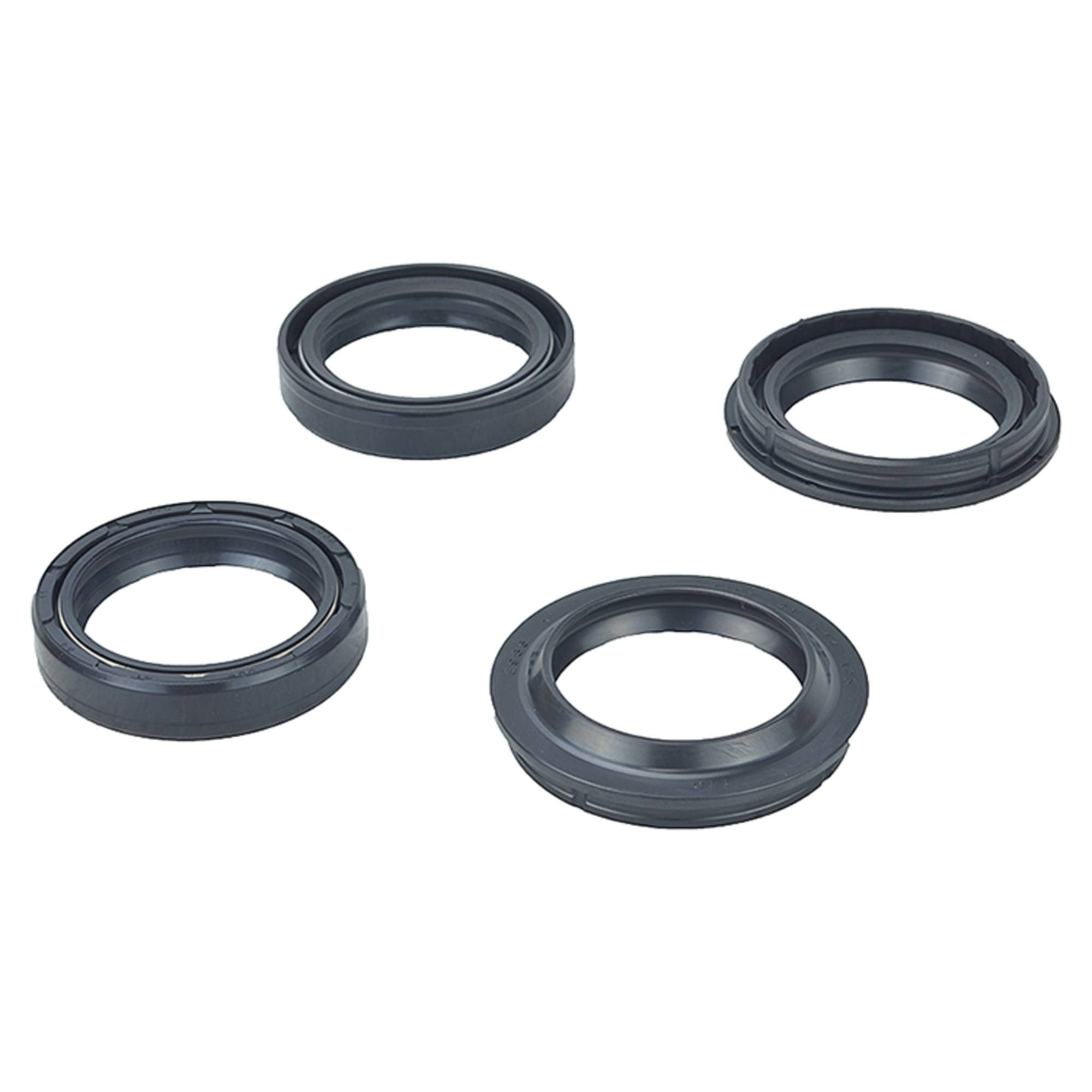 All Balls Racing 56-132 Fork & Dust Seal Kit Compatible With/Replacement For Buell, Honda, Suzuki, Yamaha