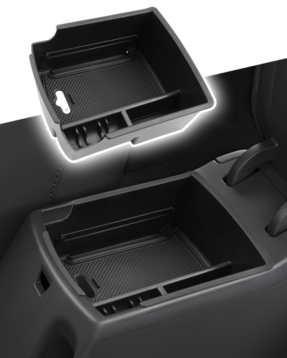 CDEFG for 2023 2024 2025 Hyundai Venue Center Console Organizer Tray for Venue 2020 2021 2022 2023 2024 2025 Accessories Armrest