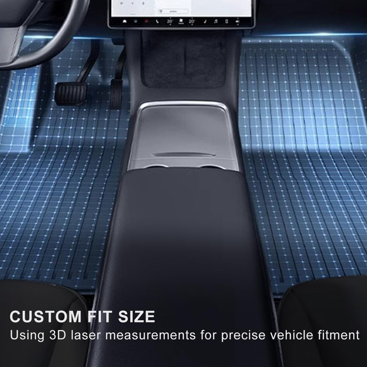Model Y Floor Mats Cargo Liner For Tesla Model Y 2023 2022 2021