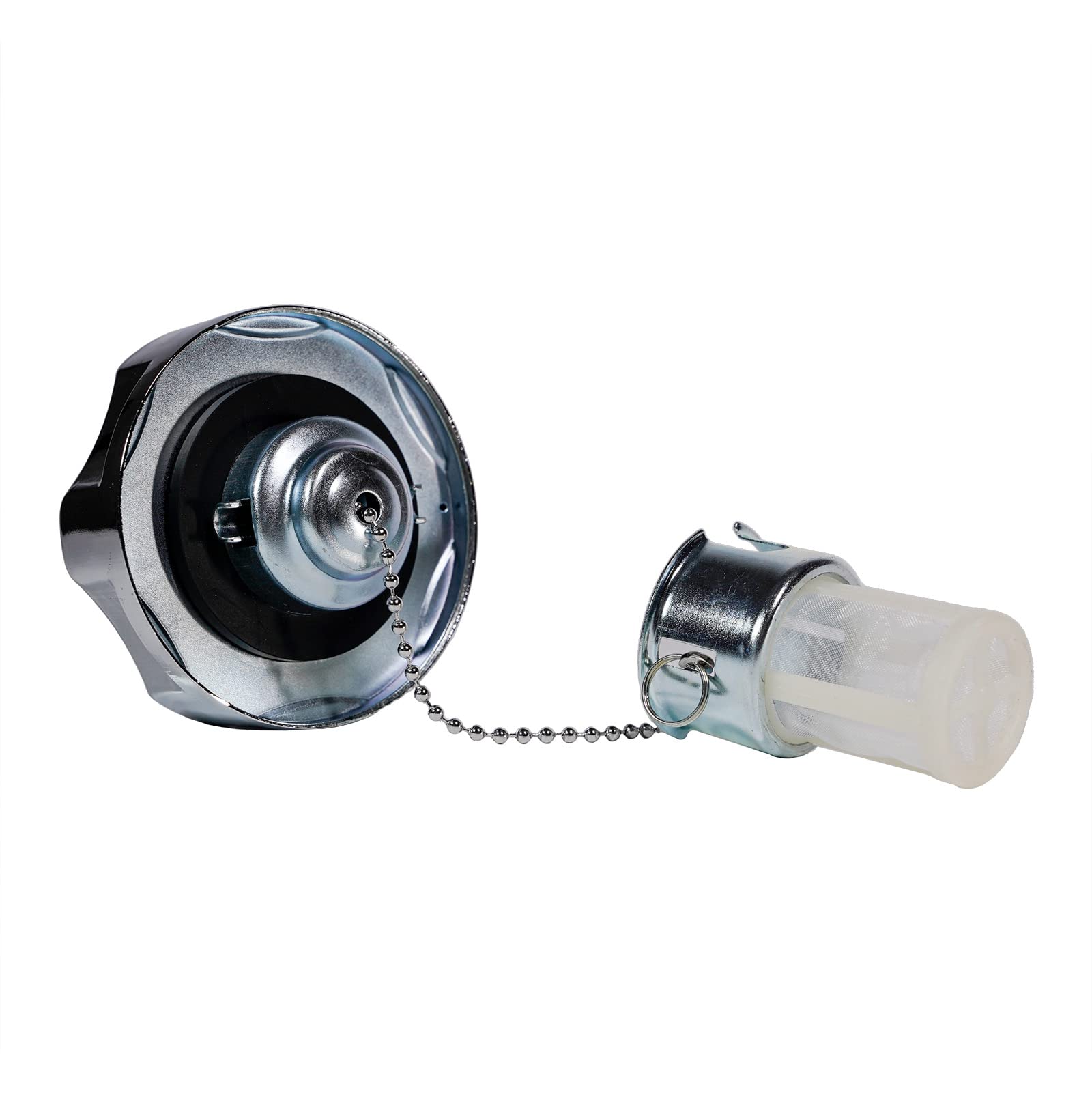JMCHstore Gas Fuel Tank Cap w/Chain & Filter For OEM Honda GX390 GX270 GX160 Engine 17620-Z4H-030, Genuine Gas Lid For Generac P