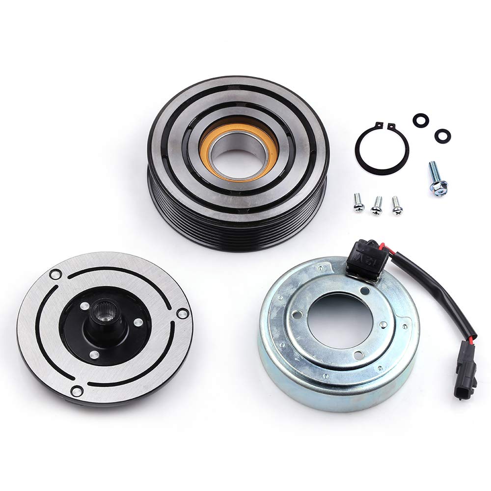 ECCPP A/C Compressor Clutch Kit 2008-2015 fit for Nissan Pathfinder Murano Quest Maxima QX60 for Infiniti JX35 AC Clutch