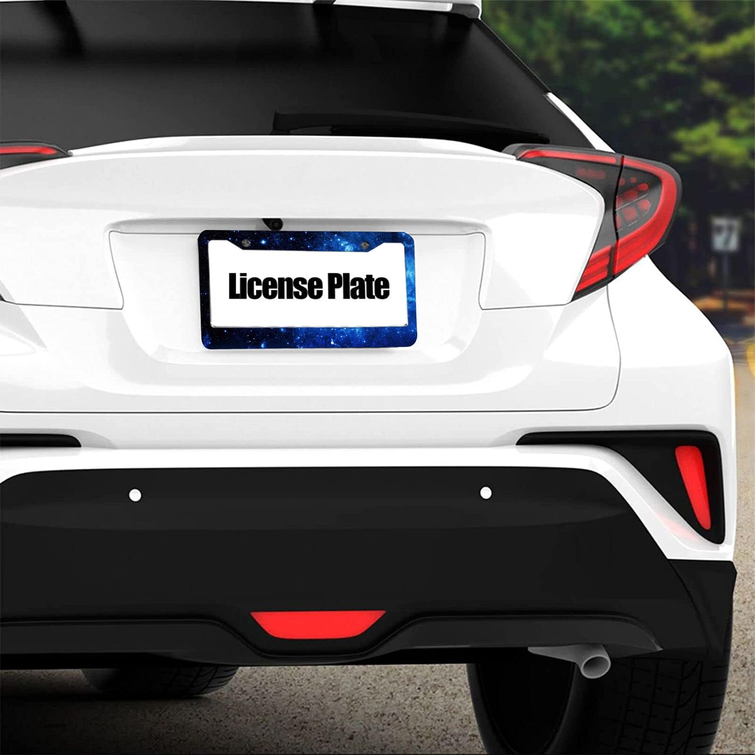 Christian License Plate Frame, I Can Do All Things Through Christ Who Strengthens Me License Plate Frame Holder, Philippians 4:1