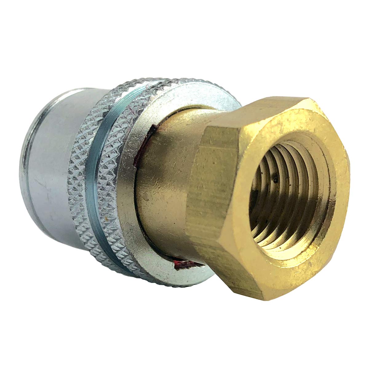 Haltec 4 (Four) H-5265 Standard Bore Grip Lock On Air Chuck 0-300 Psi 1/4'' Npt