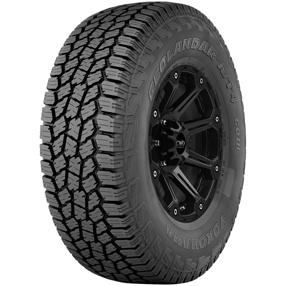 LT295/75R16 Yokohama Geolandar A/T4 128/125R LRE Black Wall Tire 110101816