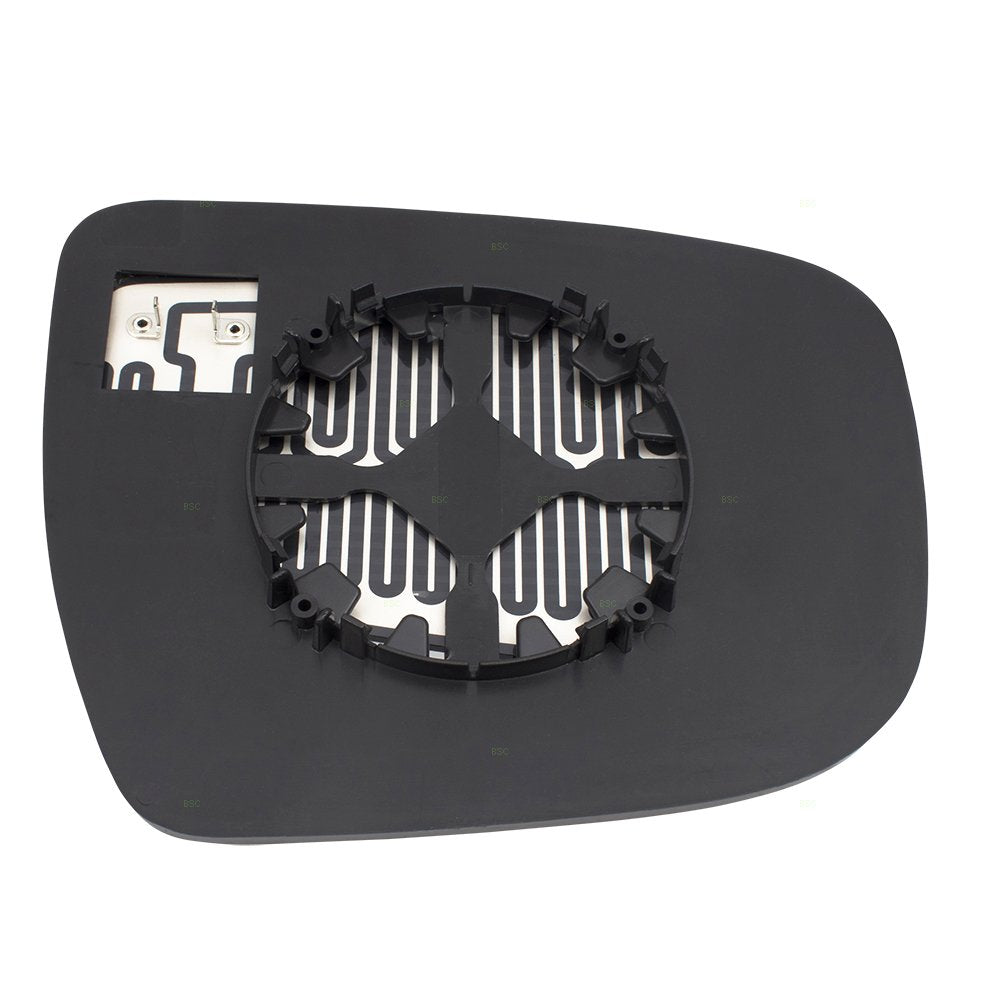 Brock Replacement Drivers Side View Mirror Glass & Base Heated Compatible With 963664Ba1A