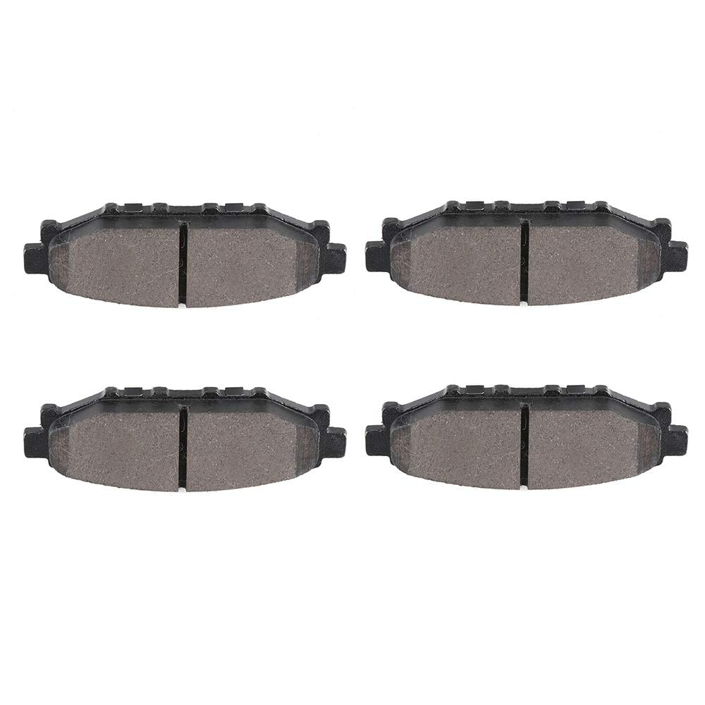 Cciyu D1114 Ceramic Rear Brake Pad Set Fit For Scion Fr-S,For Subaru Brz,Crosstrek,Forester,Impreza,Legacy,Outback,Wrx,Xv Crosst