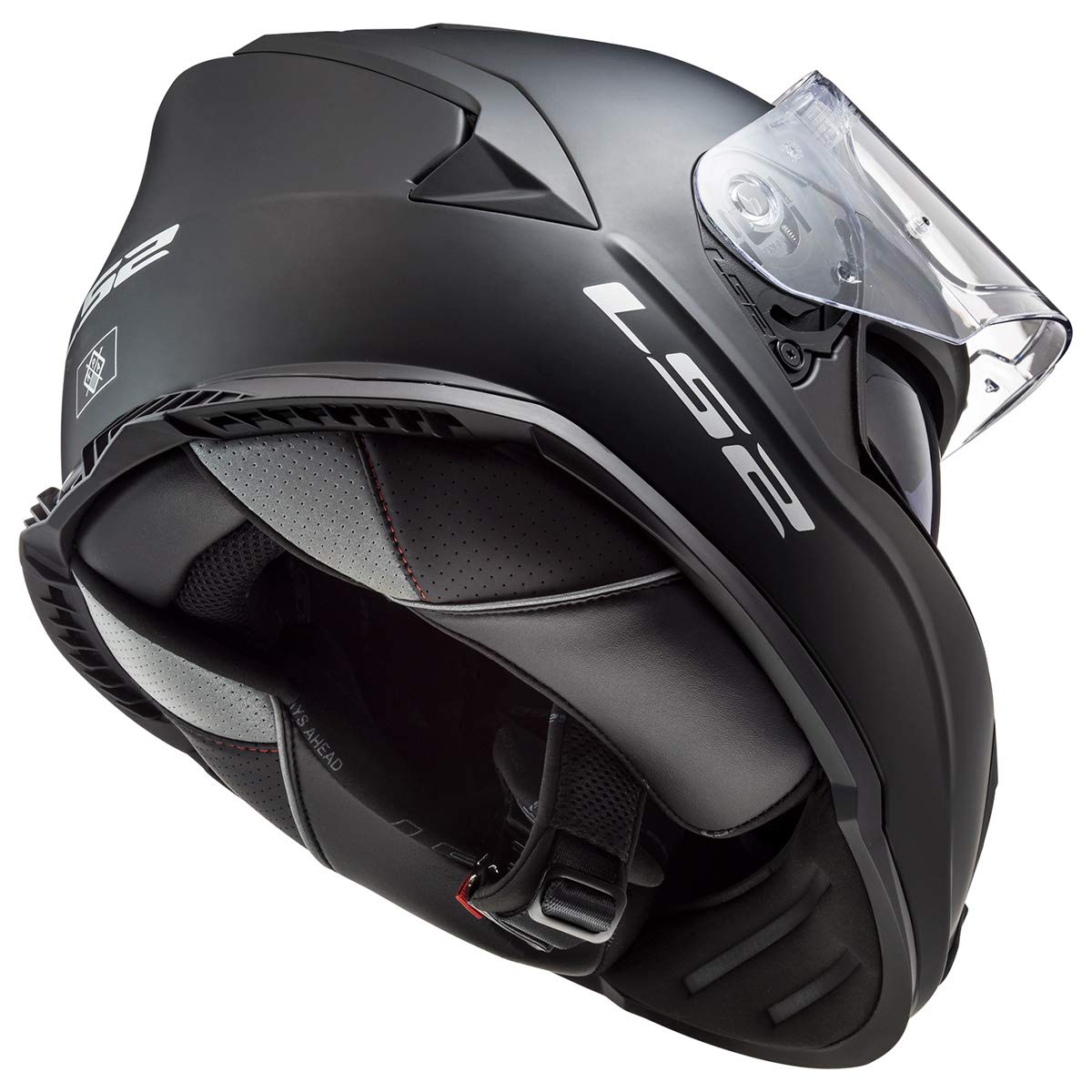 Ls2 Helmets Assault Full Face Motorcycle Helmet W/Sunshield (Matte Black - 3X-Large)