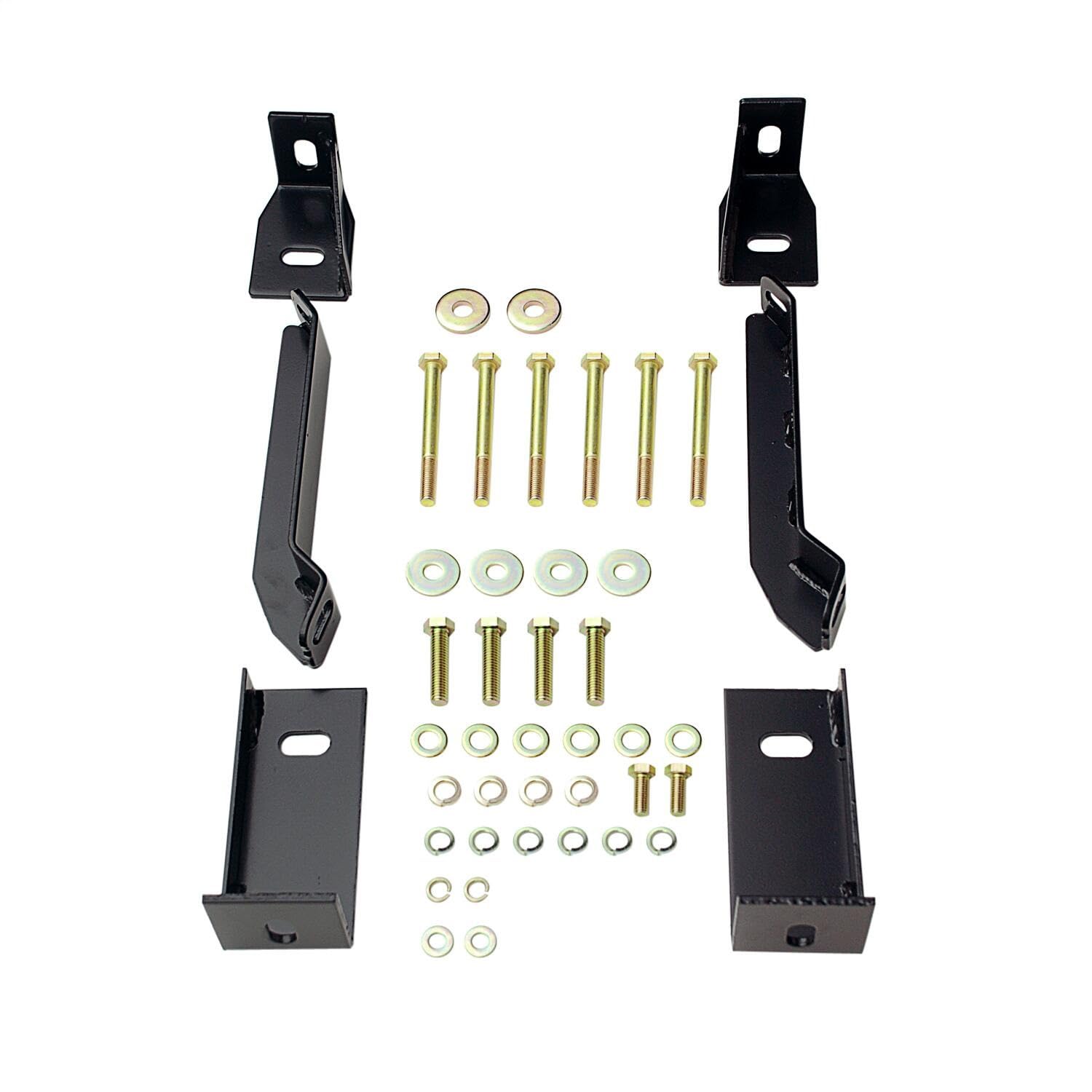 Westin 23-1955 E-Series 3 Round Nerf Bars Fits 1999-2013 Silverado Sierra 1500 2001-2006 1500Hd 2001-2014 2500 3500Hd Crew Cab Black Pair