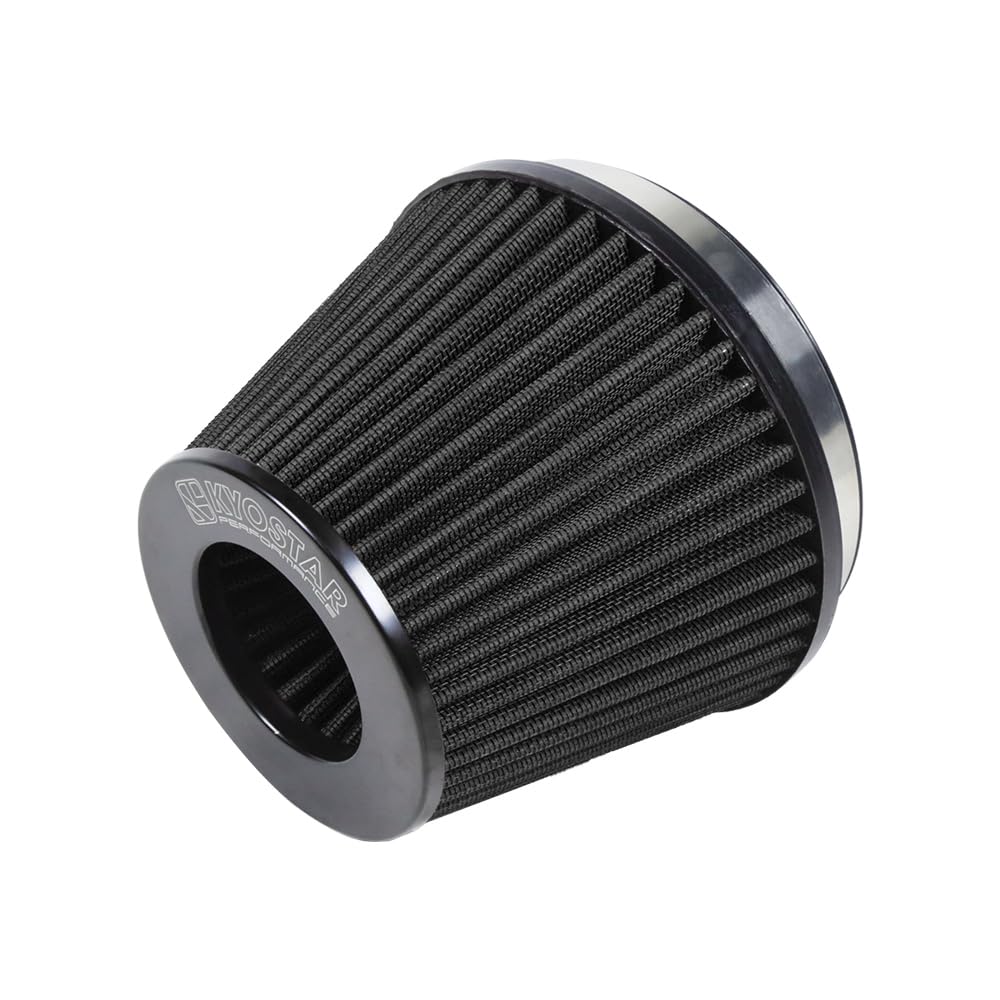 Kyostar Universal Carbon Fiber 3 Inch 76Mm Air Intake Cone Filter Replacement Quality Dry Air Filter, Blue