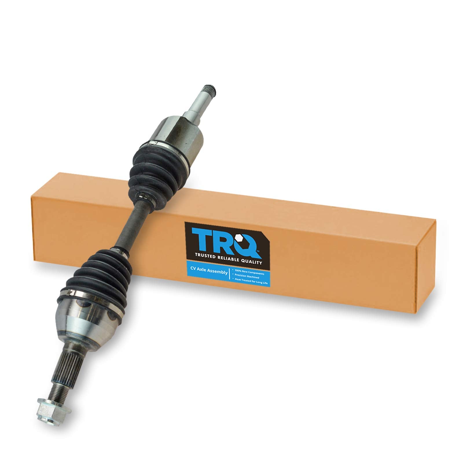 Trq Front Left Cv Axle Shaft Assembly Drivers Side Compatible With 2008-2012 Chevrolet Malibu 2009-2010 Pontiac G6 2009 Saturn A