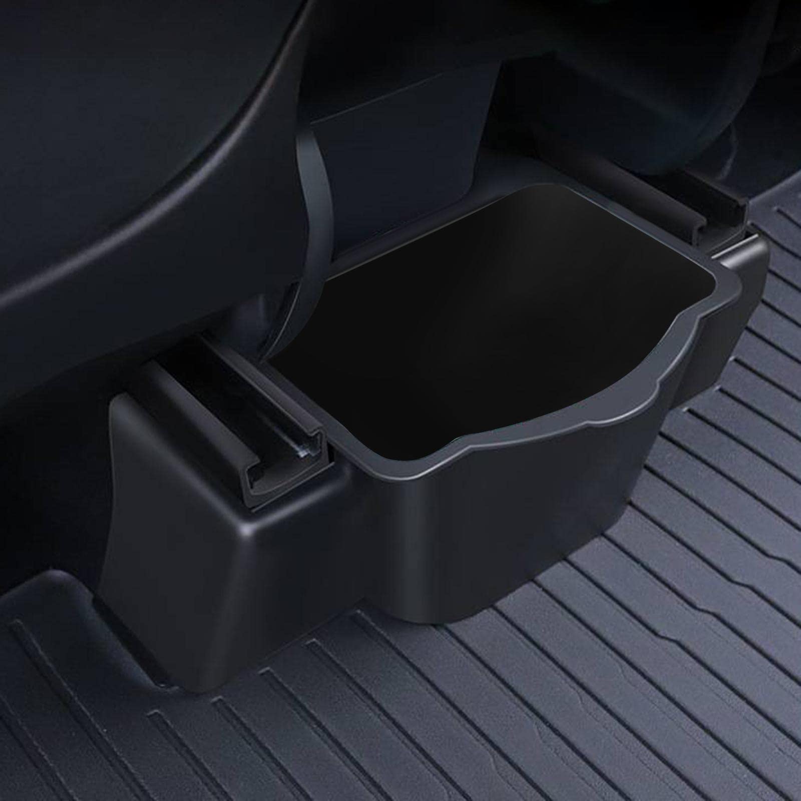 Enakshi Underseat Storage Box Black Washable Durable For Sundries Water Bottles|| Parts & Accessories | Car & Truck Parts | Inte