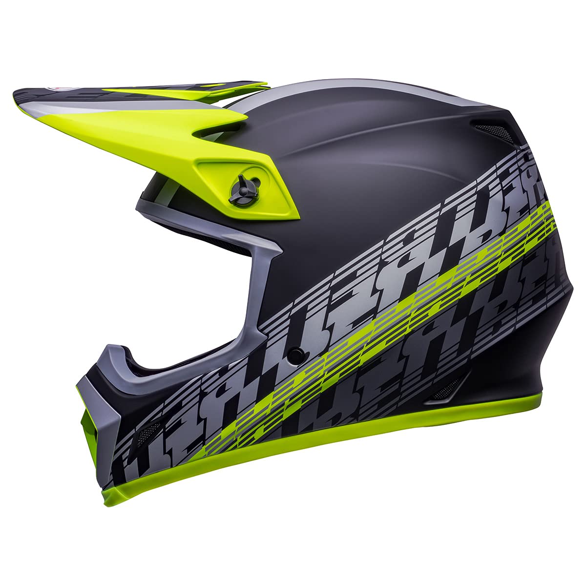 Bell Mx-9 Mips Dirt Helmet (Offset Matte Black/Hi-Viz Yellow - X-Large)