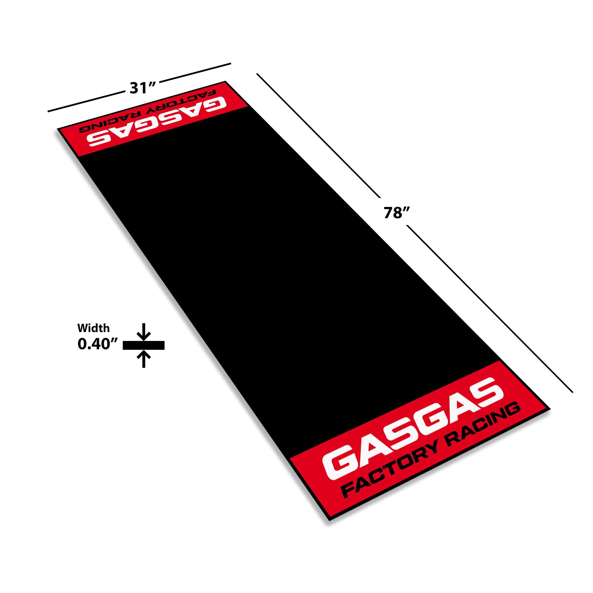 Motorcycle Mat for Garage 79x31 Inches Pit Garage Floor Mat Oil Absorbent Pad PVC Rubber Backing Layer Protects Floor from Spill