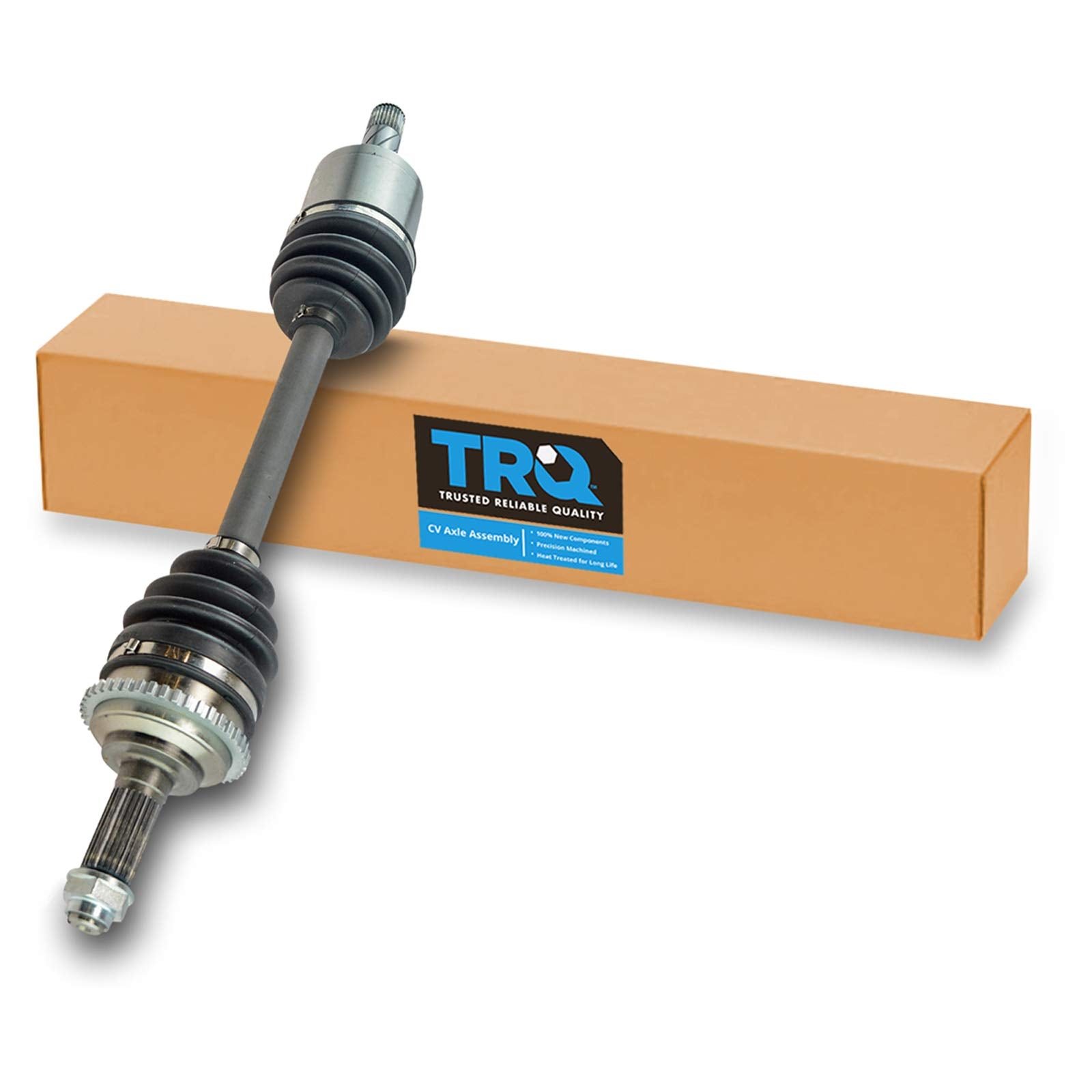 Trq Front Left Cv Axle Shaft Assembly Drivers Side Compatible With 2003-2008 Mazda 6