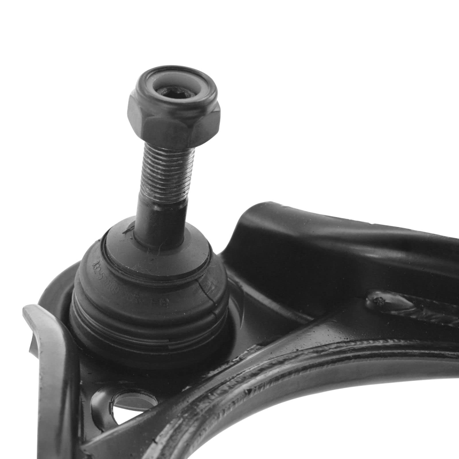 Trq Front Left Upper Control Arm With Ball Joint Drivers Side Compatible With 2003-2005 Ford Crown Victoria Lincoln Town Car Mer