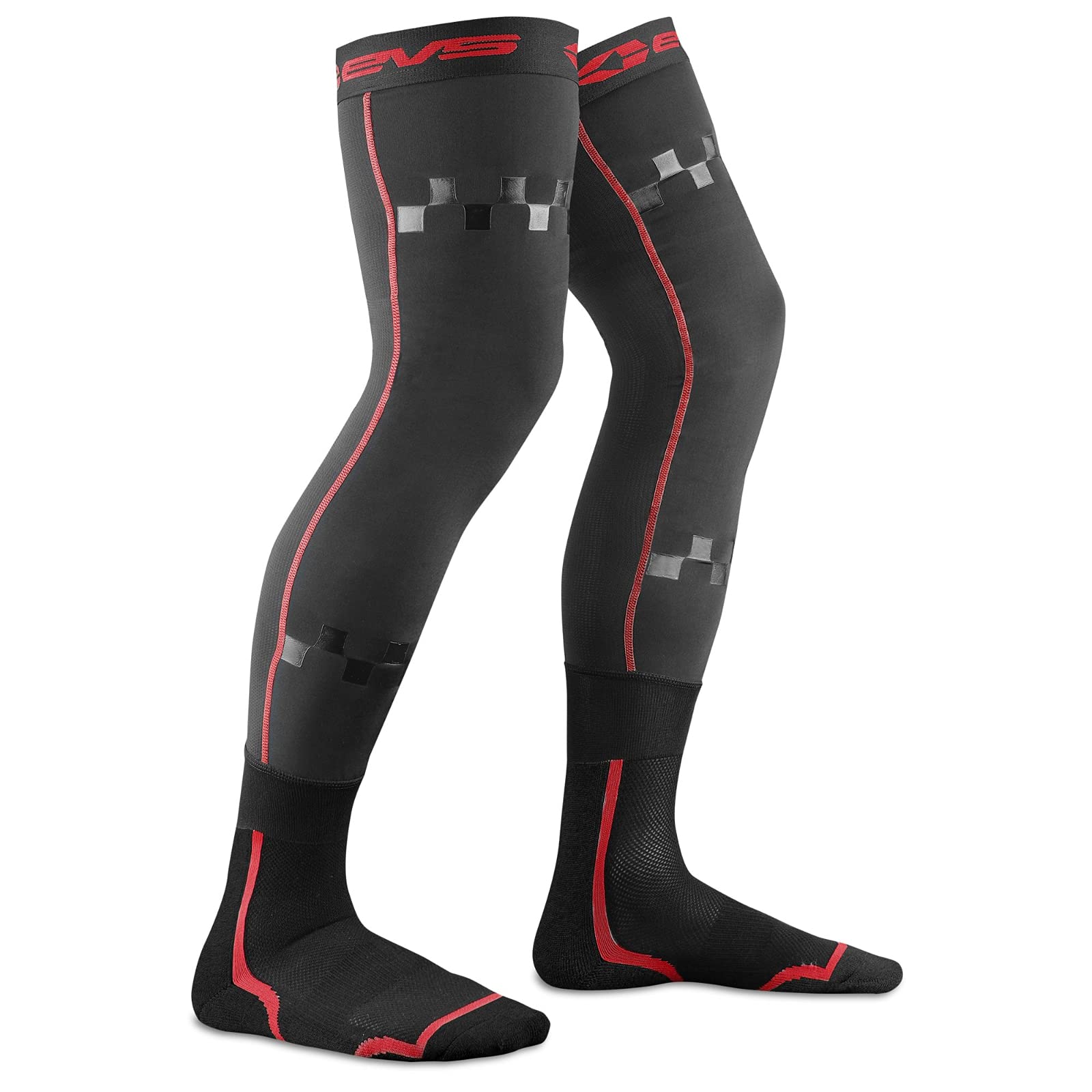 Evs Unisex Adult Tug Evs Sports Fsn R Bk S M Fusion Sock Sleeve Combo Black Red Small Medium, Black/Red, Small-Medium Us