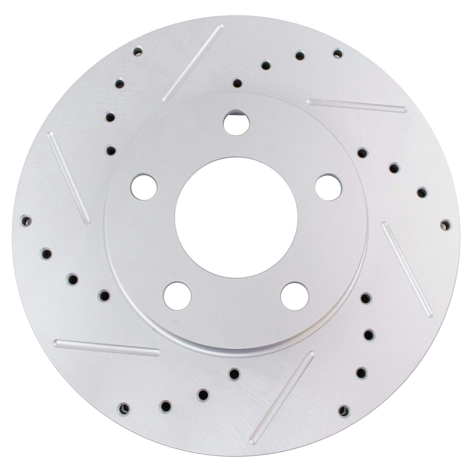 Trq Front Performance Brake Rotors Set Premium G-Coated Compatible With 1994-2004 Ford Mustang
