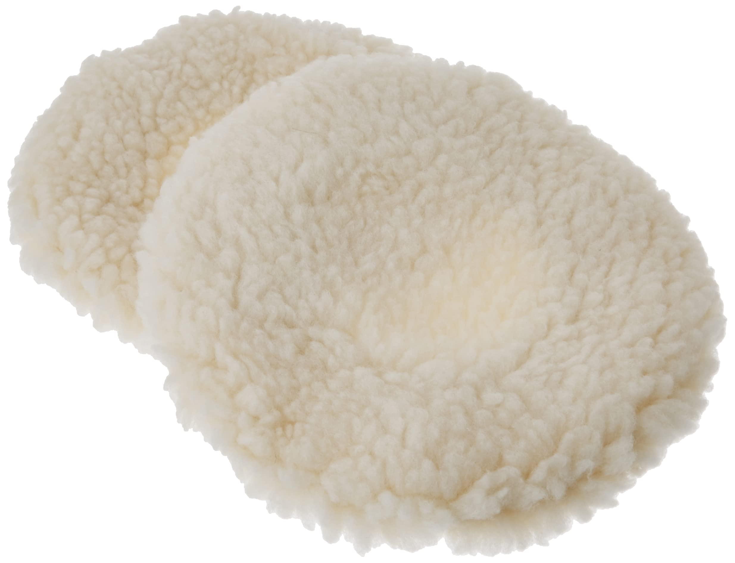 WEN 7A345 7Inch Synthetic Wool Polishing Bonnets, Two Pack