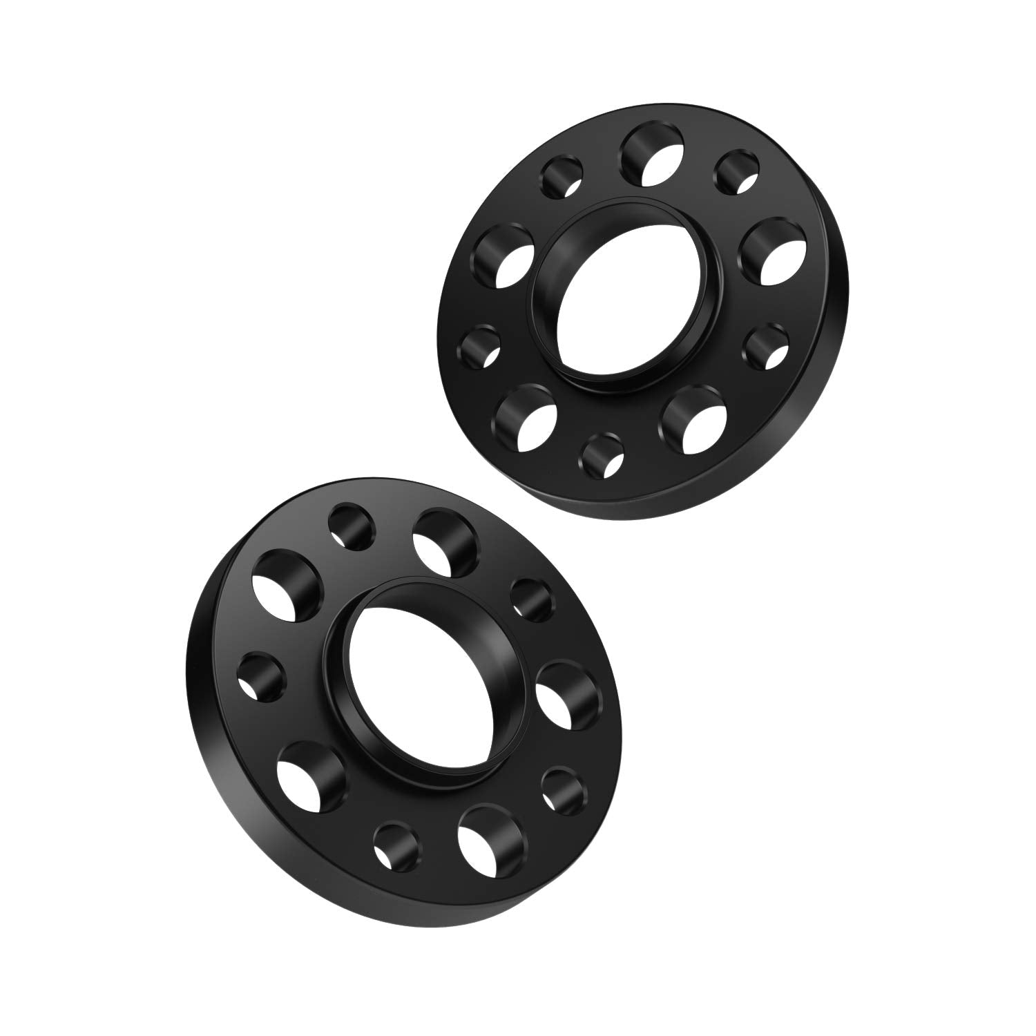 2Pcs 15Mm 5X120 Hubcentric Wheel Spacers Compatible With 1996-2003 Bmw 525I 528I 530I 540I M5 (74.1Mm Bore) Black E39 525 528 530 540