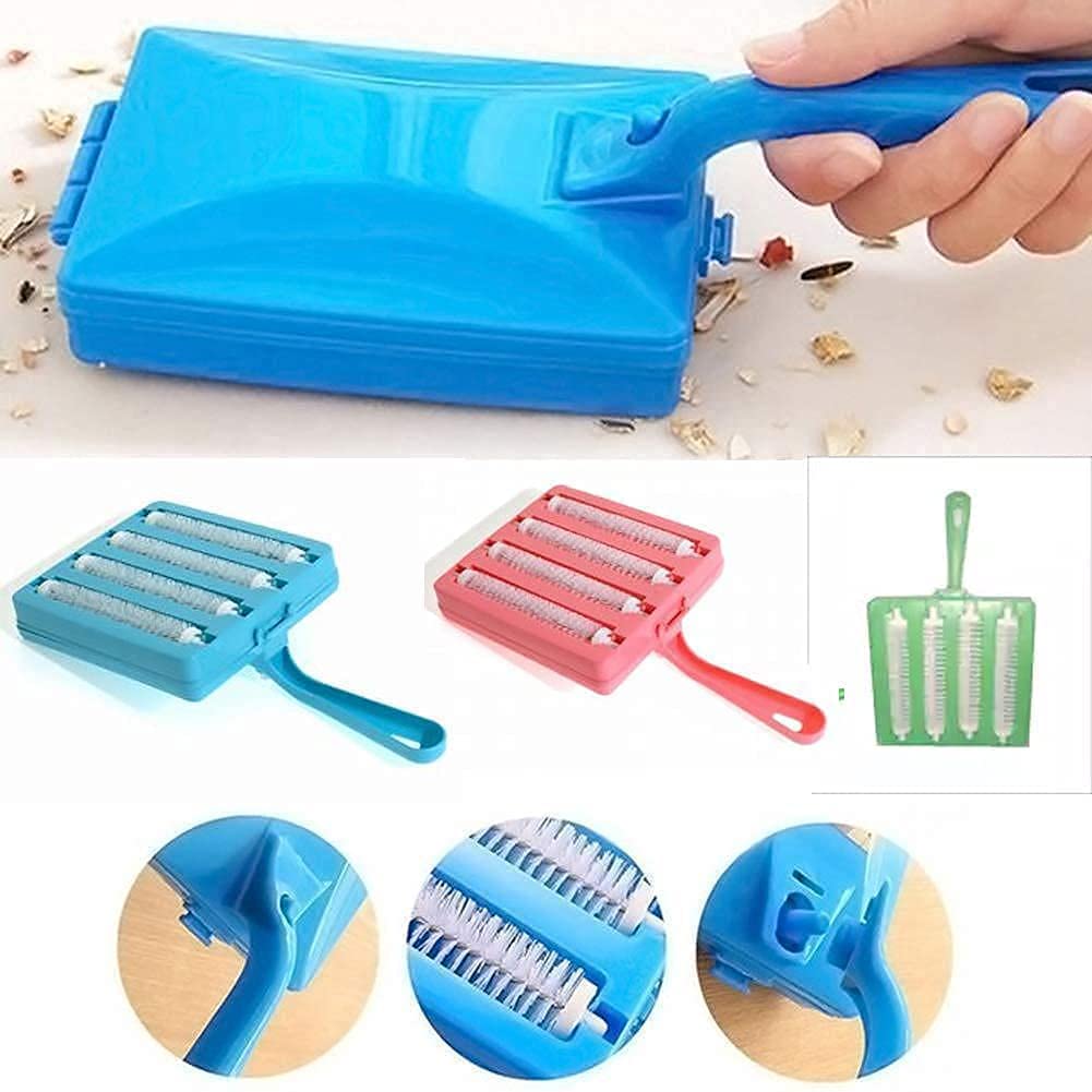 Cyofqd Manual Carpet Cleaning Brush Roller Handheld Lint, Dust & Debris Remover For Rugs, Sofa, Stairs, Car, Table  Lightweight