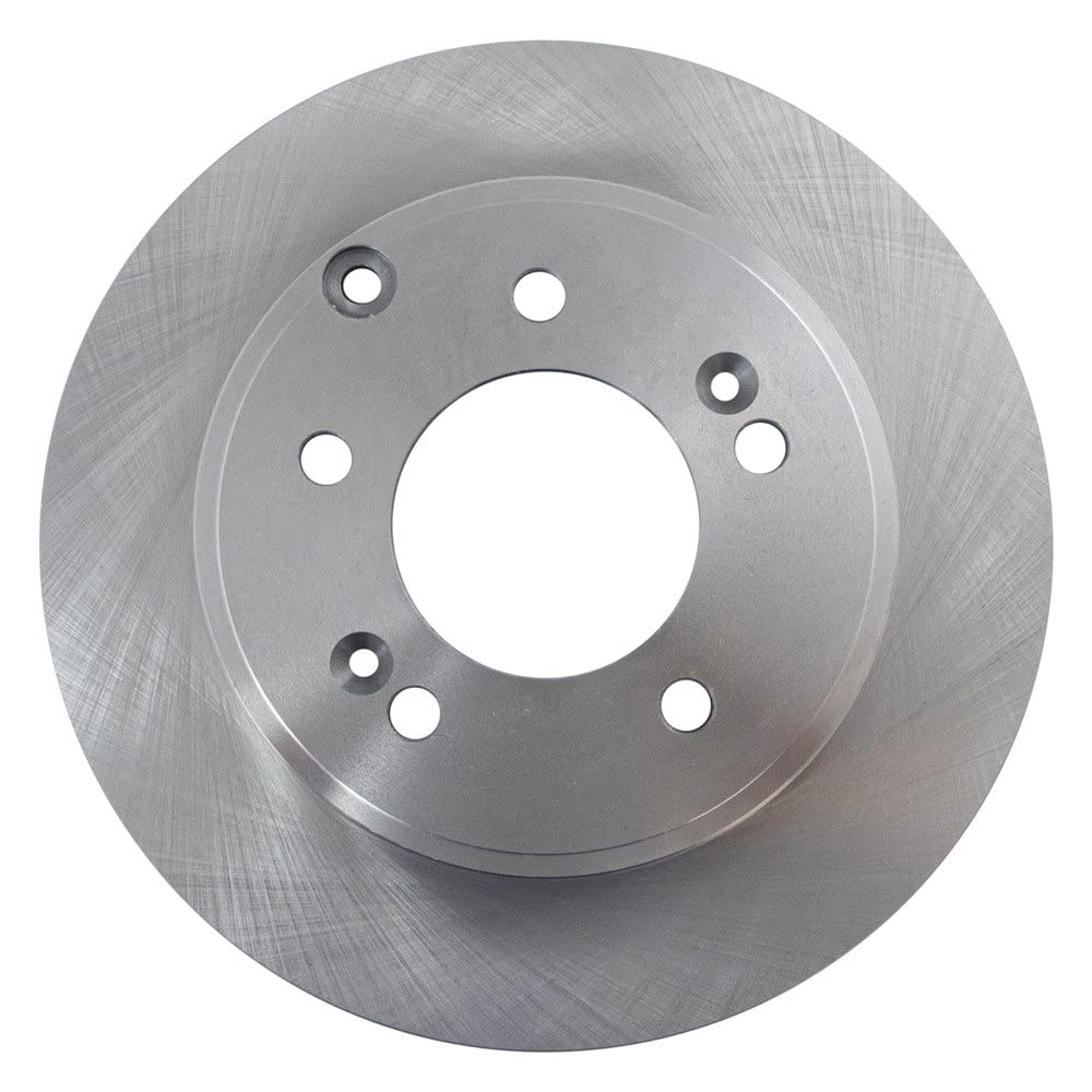 Trq Rear Brake Rotors Set Solid Compatible With 2009-2017 Hyundai Azera 2006-2019 Sonata 2014-2016 Kia Cadenza 2011-2019 Optima