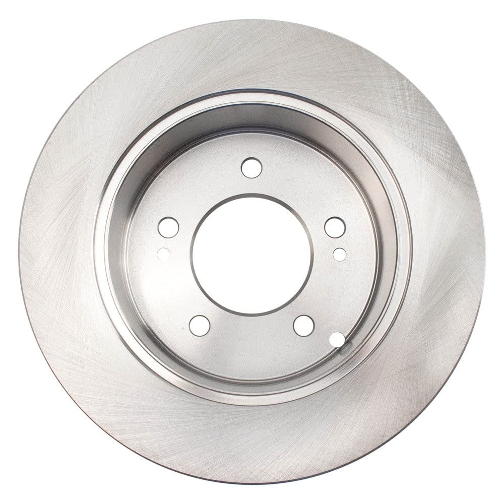 Trq Rear Brake Rotors Set Solid Compatible With 2007-2010 Kia Rondo