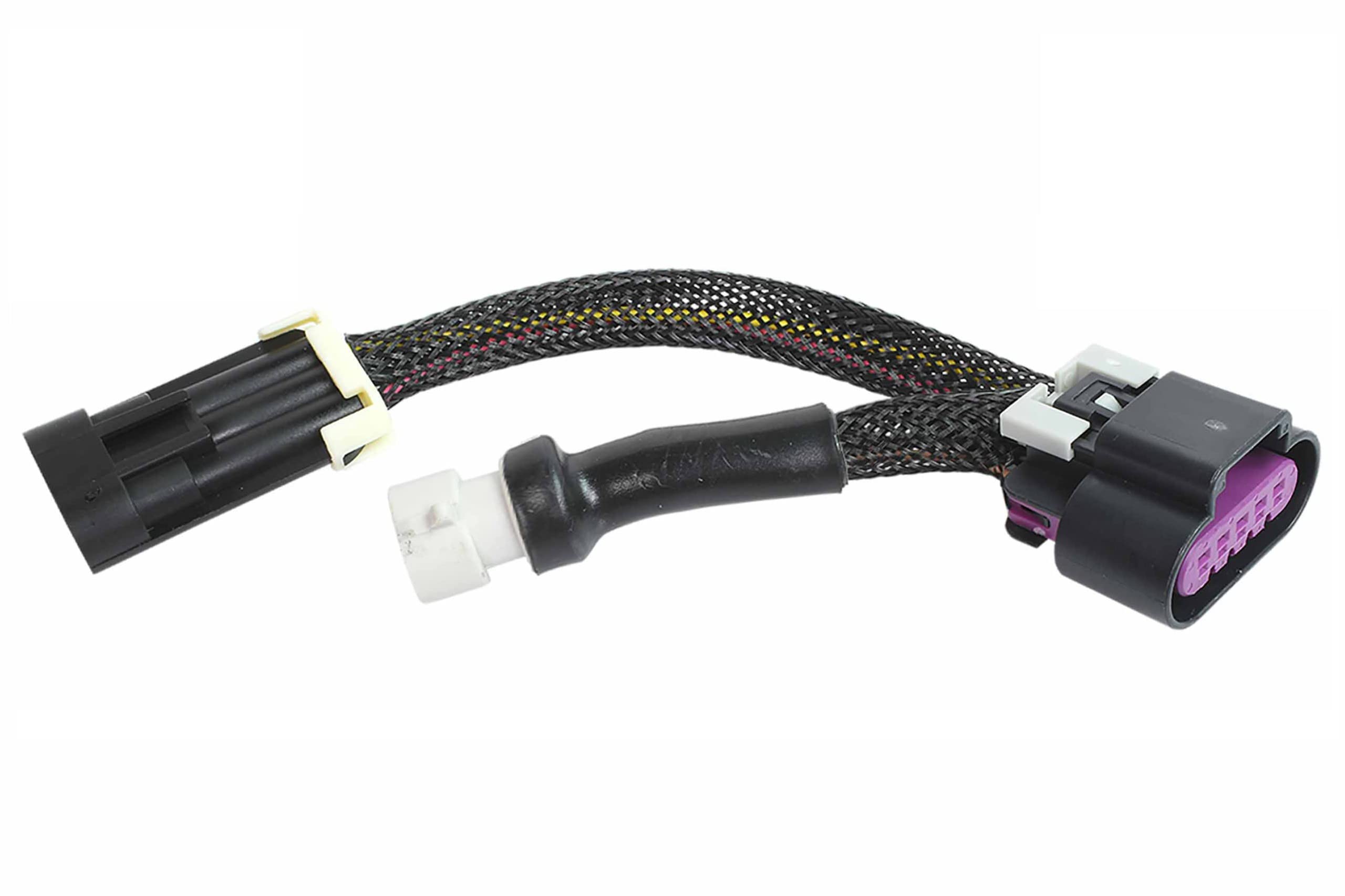 Ict Billet Wire Breakout Harness Ls1 Gen 3 3-Wire Maf To 5-Wire Ls3 Card Style Iat Mass Air Intake Sensor Compatible With Gm Vehicles Camaro And Corvette 5.7L 6.2L Wamaf32-6