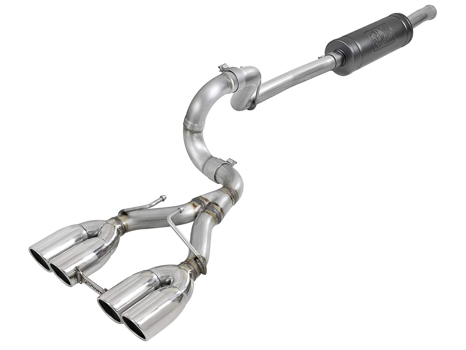 Afe Power 49-38071-P Rebel Series Performance Cat-Back Exhaust System