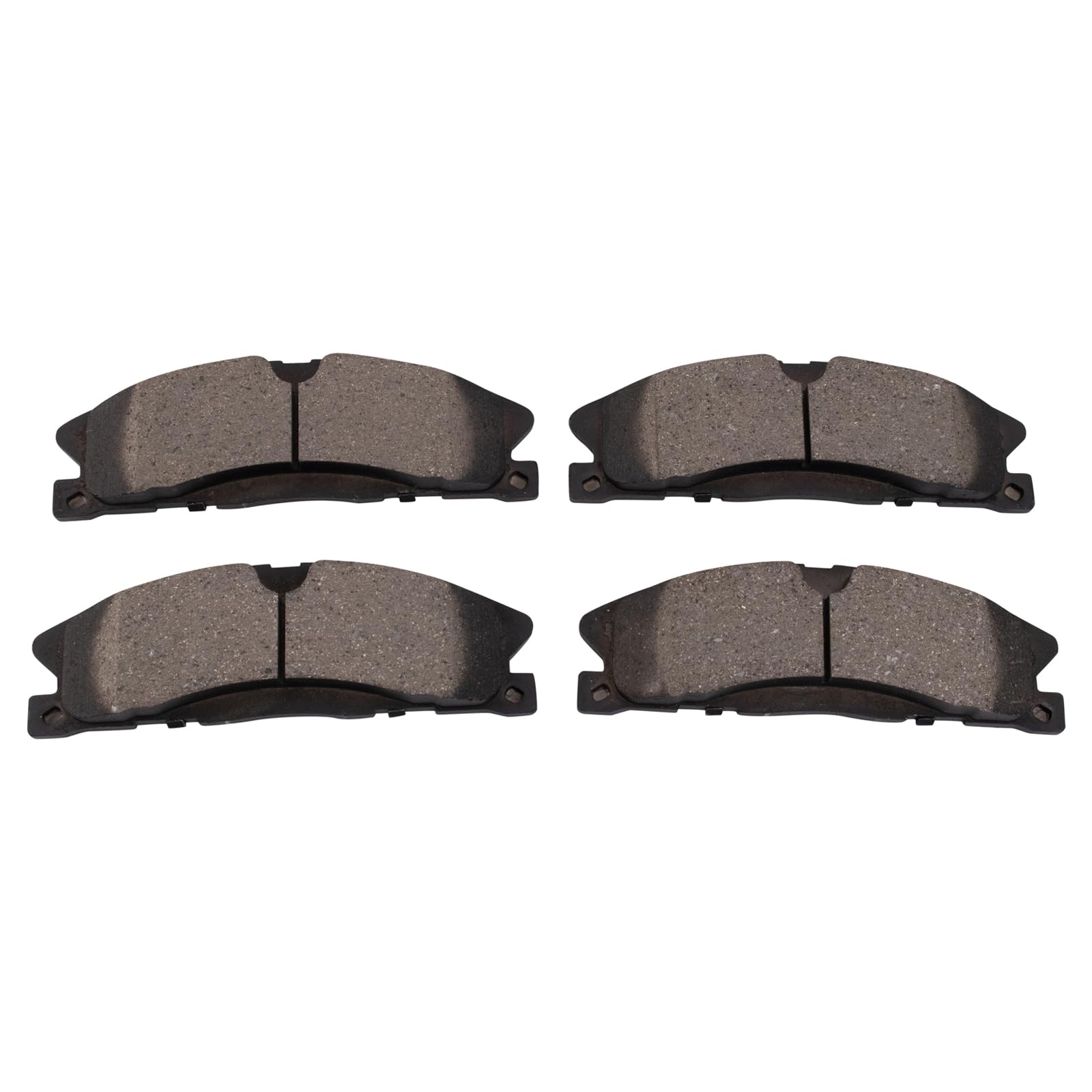 TRQ Front Brake Pads Ceramic Compatible with 2013-2019 Ford Explorer Flex, Police Interceptor Sedan, Utility 2014-2018 Special S