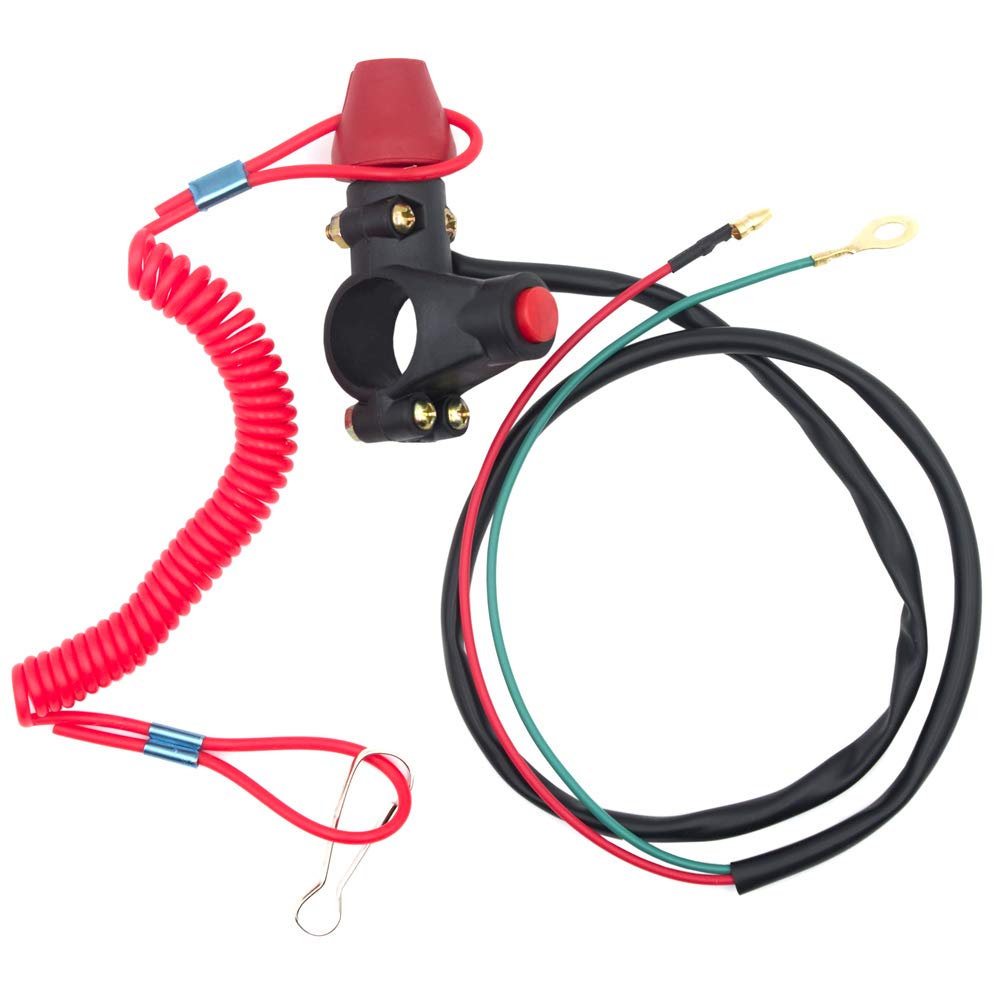Royitay Kill Switch for 50cc 70cc 90cc 110cc 125cc 150cc 200cc 250cc ATV Dirt Bike Go Kart Pit Bike 4 Wheeler Quad Trail Bike Ha