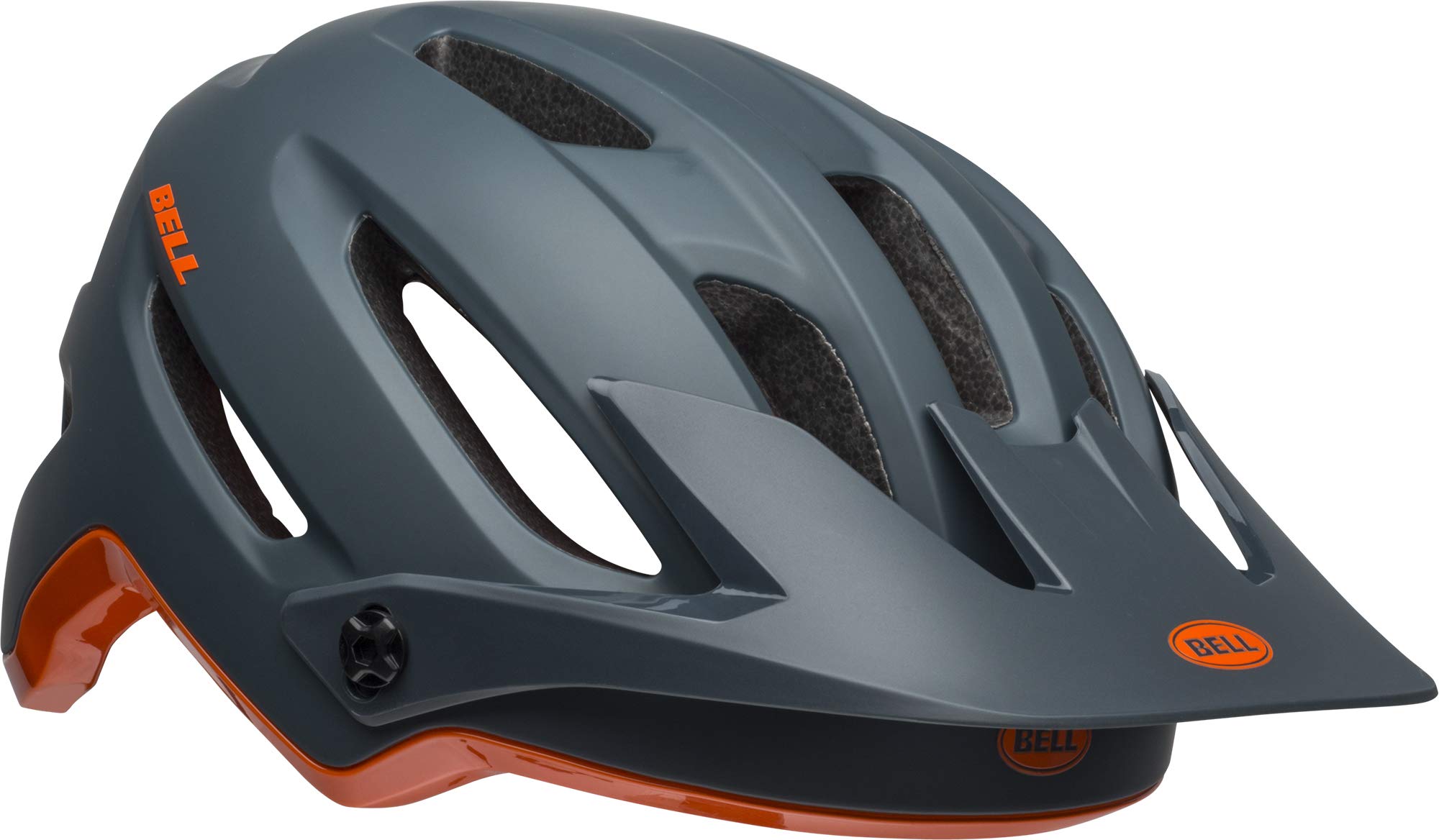 Bell 4Forty Mips Adult Mountain Bike Helmet - Matte/Gloss Slate/Orange (2023), Large (58-62 Cm)