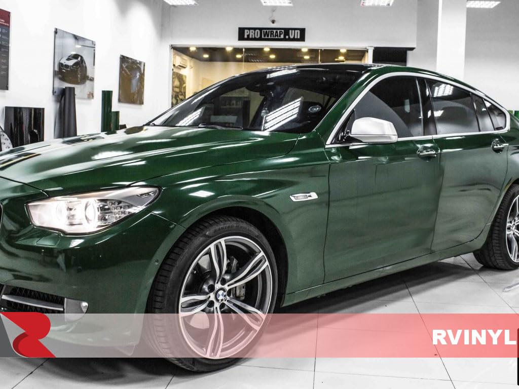 Avery Dennison Sw900 792-O In Gloss Dark Green - Dual Layered Vinyl Car Supreme Wrapping Film - 2Ft X 5Ft - Vehicle Sheet Roll