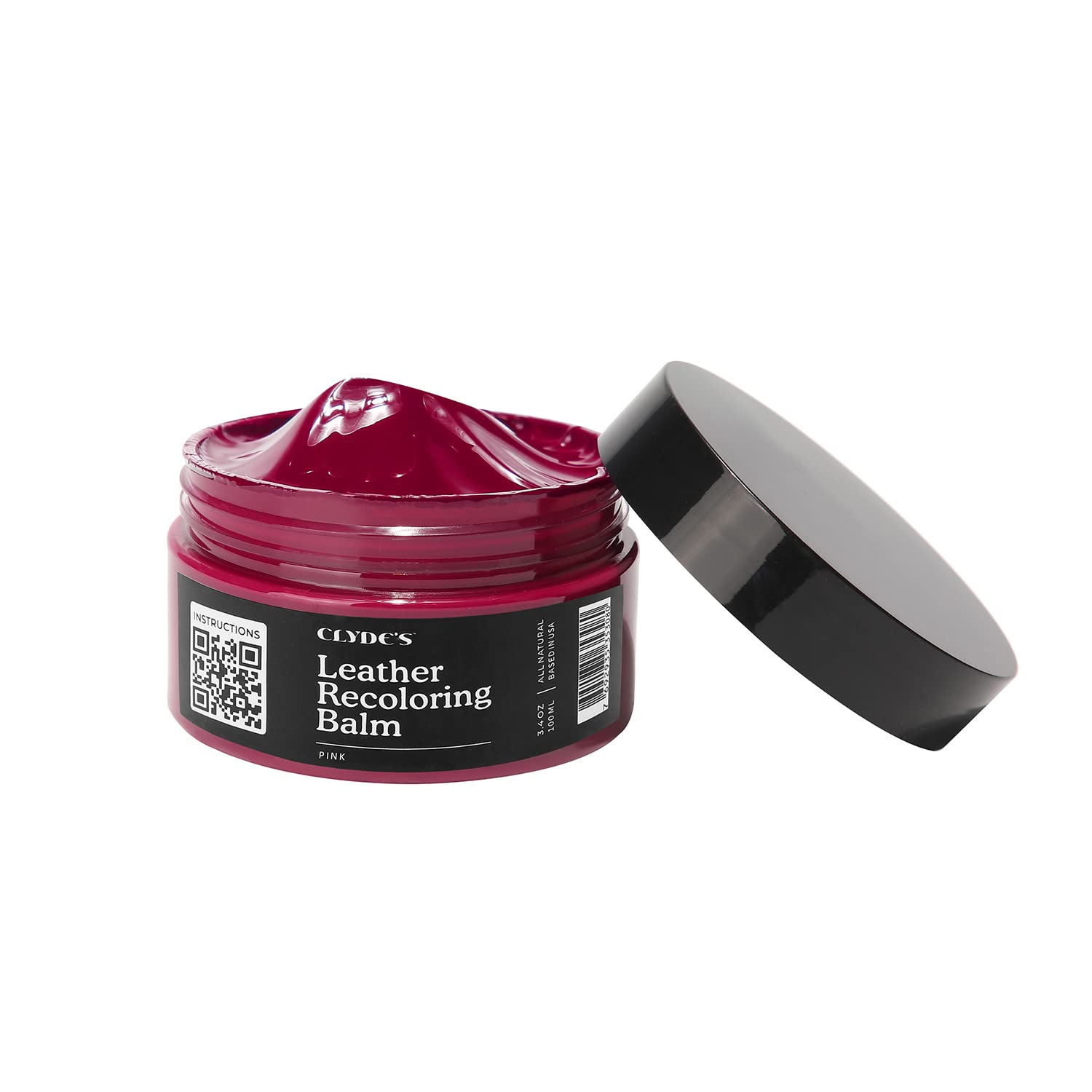 Clyde'S Recoloring Balm | Non-Toxic Material Dye & Restorer For Furniture, Car Seats, & More | 23 Colors (Rose Red, 100Ml)