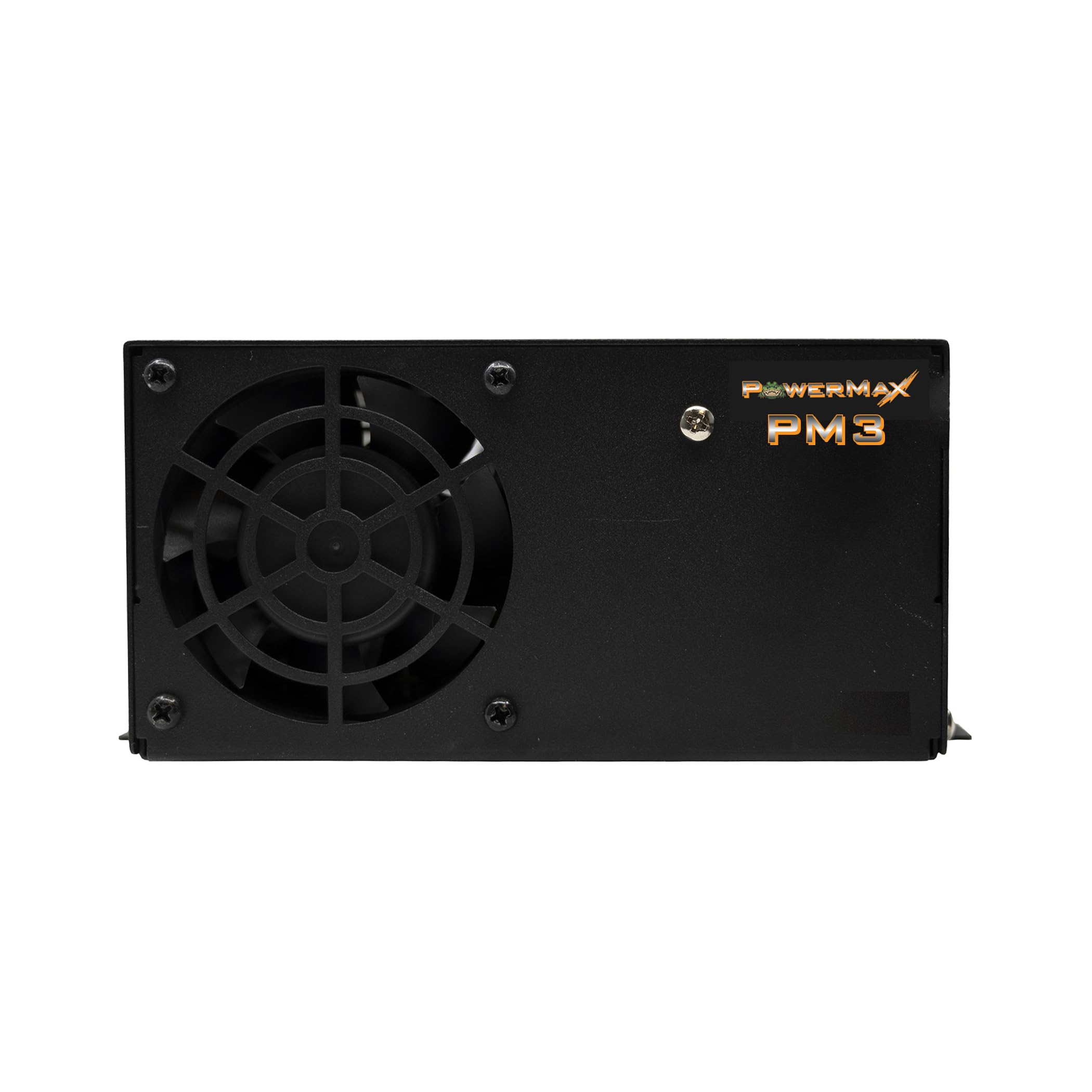 PowerMax PM3 75LK RV Power Converter - 12V 75 Amp, 3 Stage Smart Charging, Lithium Compatible, Black/Grey