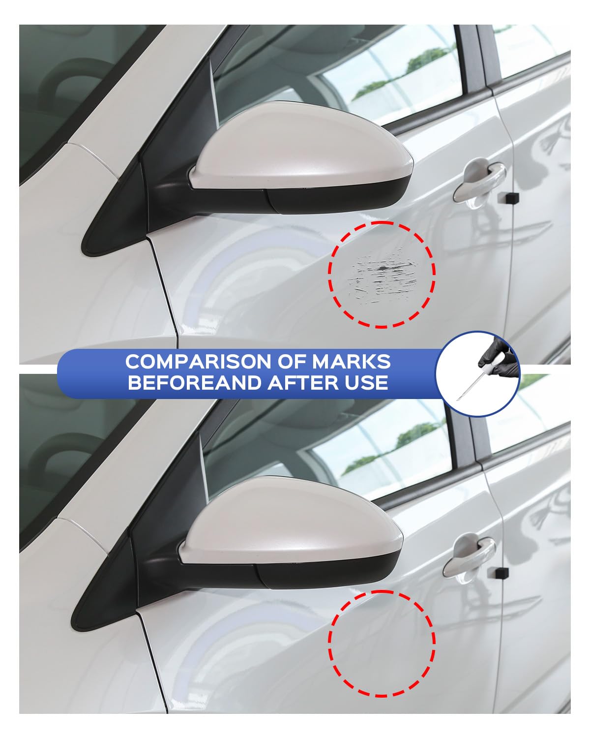 Parts4Ev Gnt/Wa170H Radiant Red Tricoat Touch Up Paint Compatible With Chevrolet Exact Match Chips And Nicks Touch Up