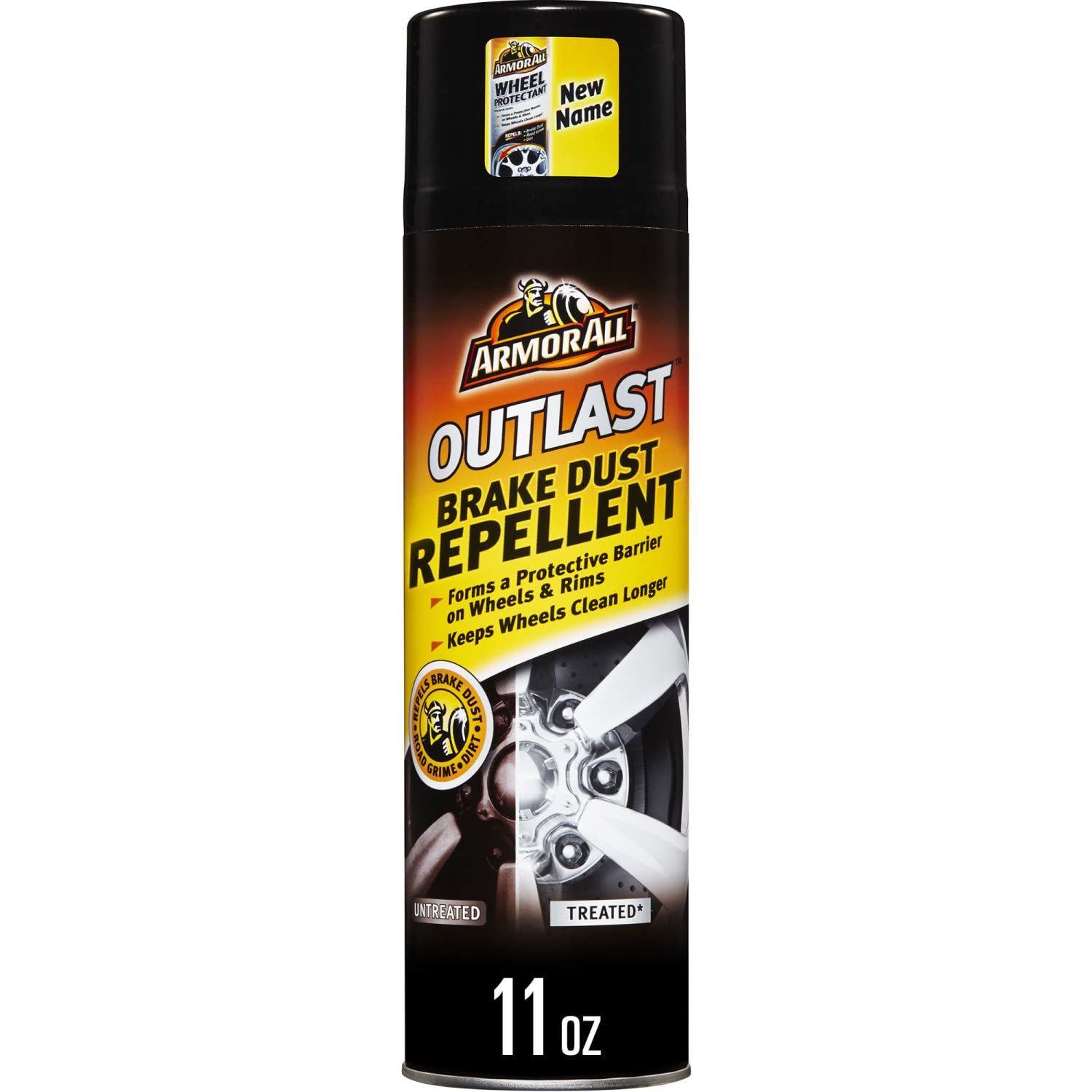 Armor All Brake Cleaner - Dust Repellent for Tires & Rims, 11 Fl Oz, Multicolor, Model 18191B