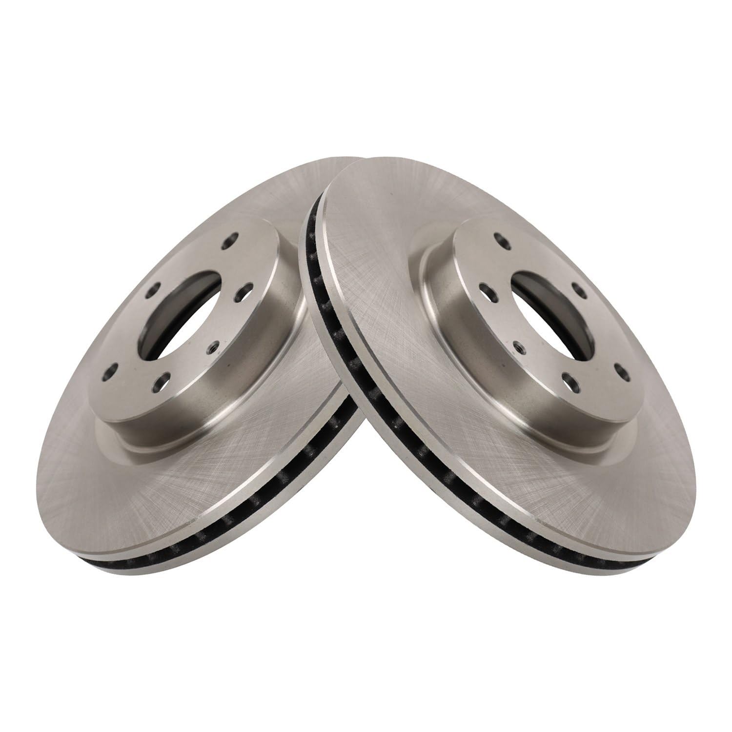 Trq Front Brake Rotors Set Compatible With 2019-2023 Mazda 3 2020-2023 Cx-30