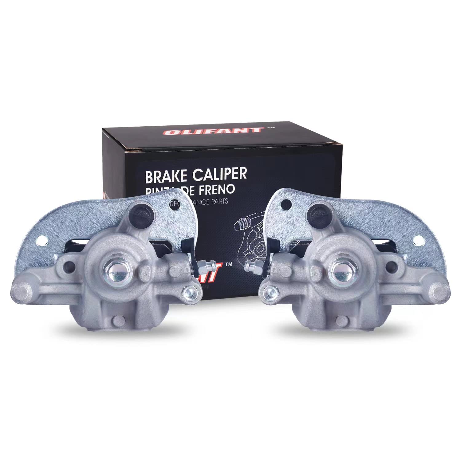 Front Brake Caliper for Yamaha Grizzly 550 2009-2014 Grizzly 700 2007-2021 Kodiak 700 2016-2021 / Raptor 250 YFM250 2008-2013 Le