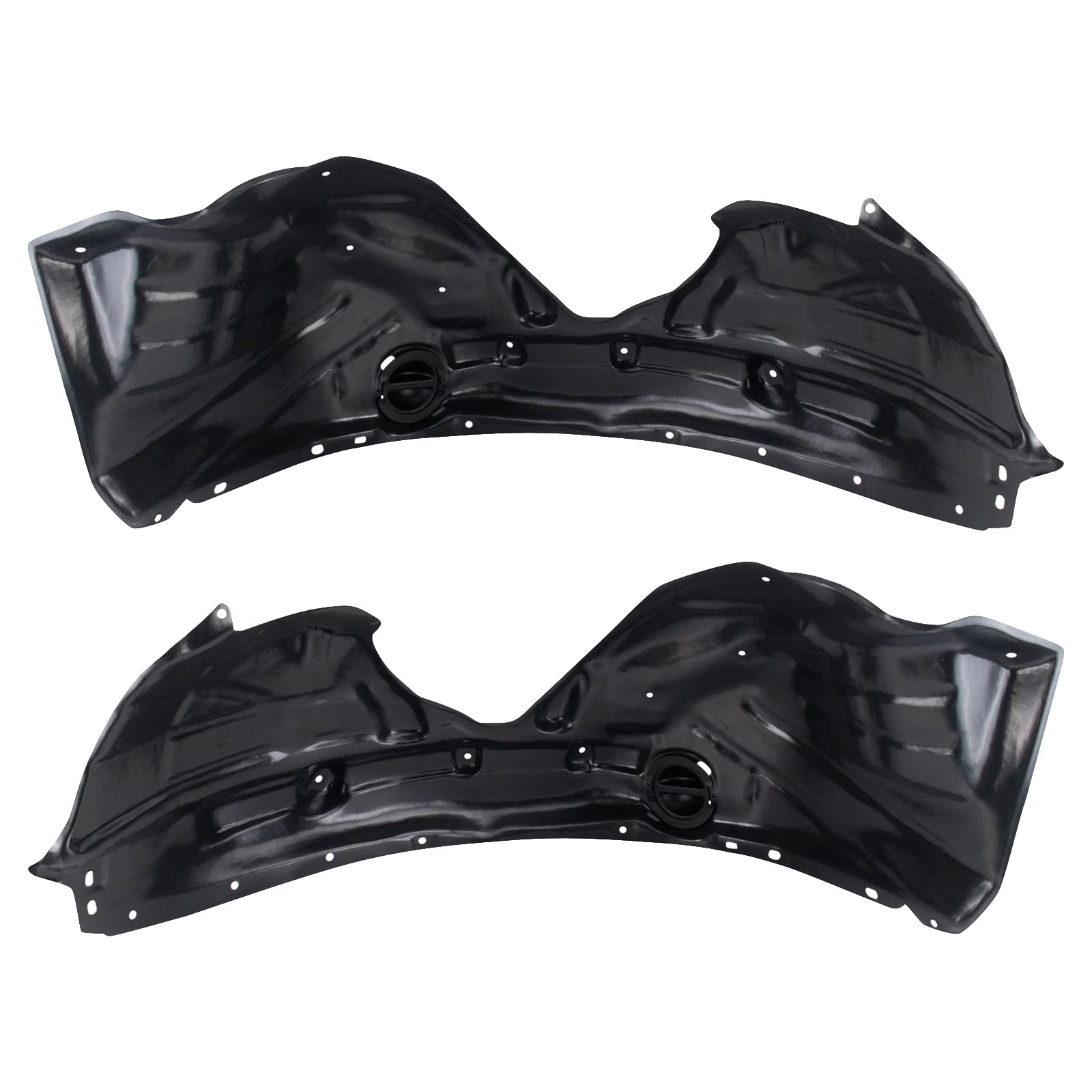 Trq Inner Fender Liner Set Compatible With 2011-2020 Dodge Durango Ch1248156 Ch1249156