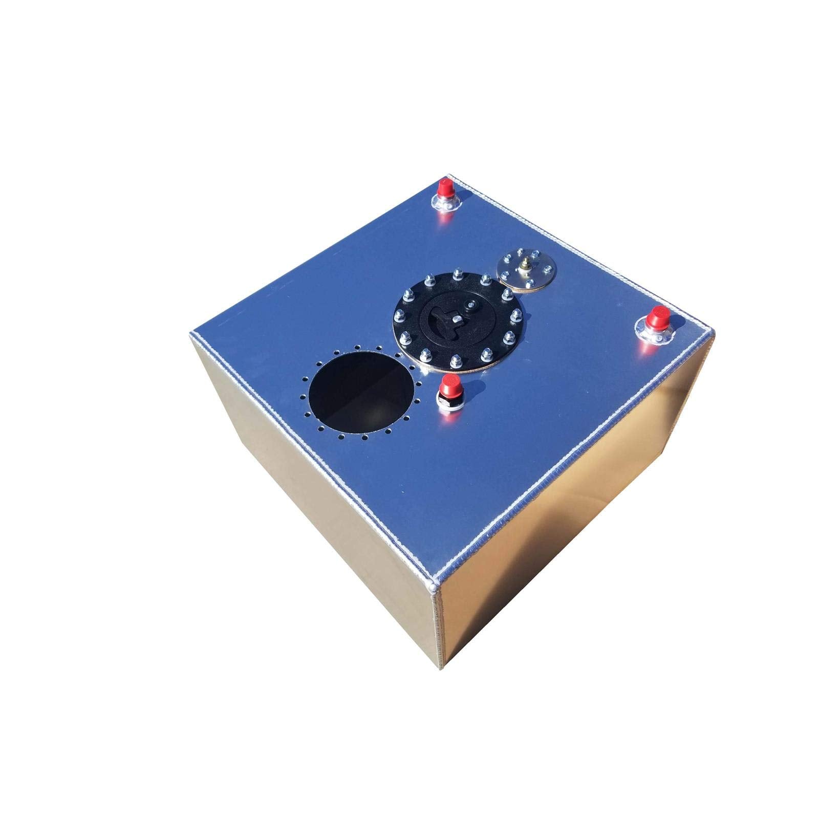 Rci Fuel Cell, 15 Gal, 18 X 20 X 10 In Tall, 8 An Male Outlet, 8 An Male Vent, Aluminum, Natural, Each