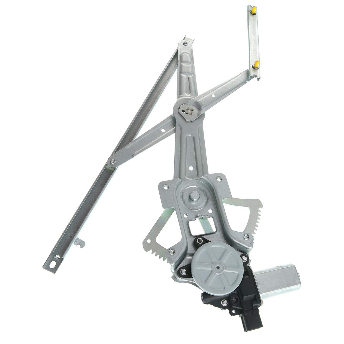 YHTAUTO Power Window Regulator Driver Side 6-Pin Motor Assembly for Mitsubishi Lancer 2008-2017, Silver