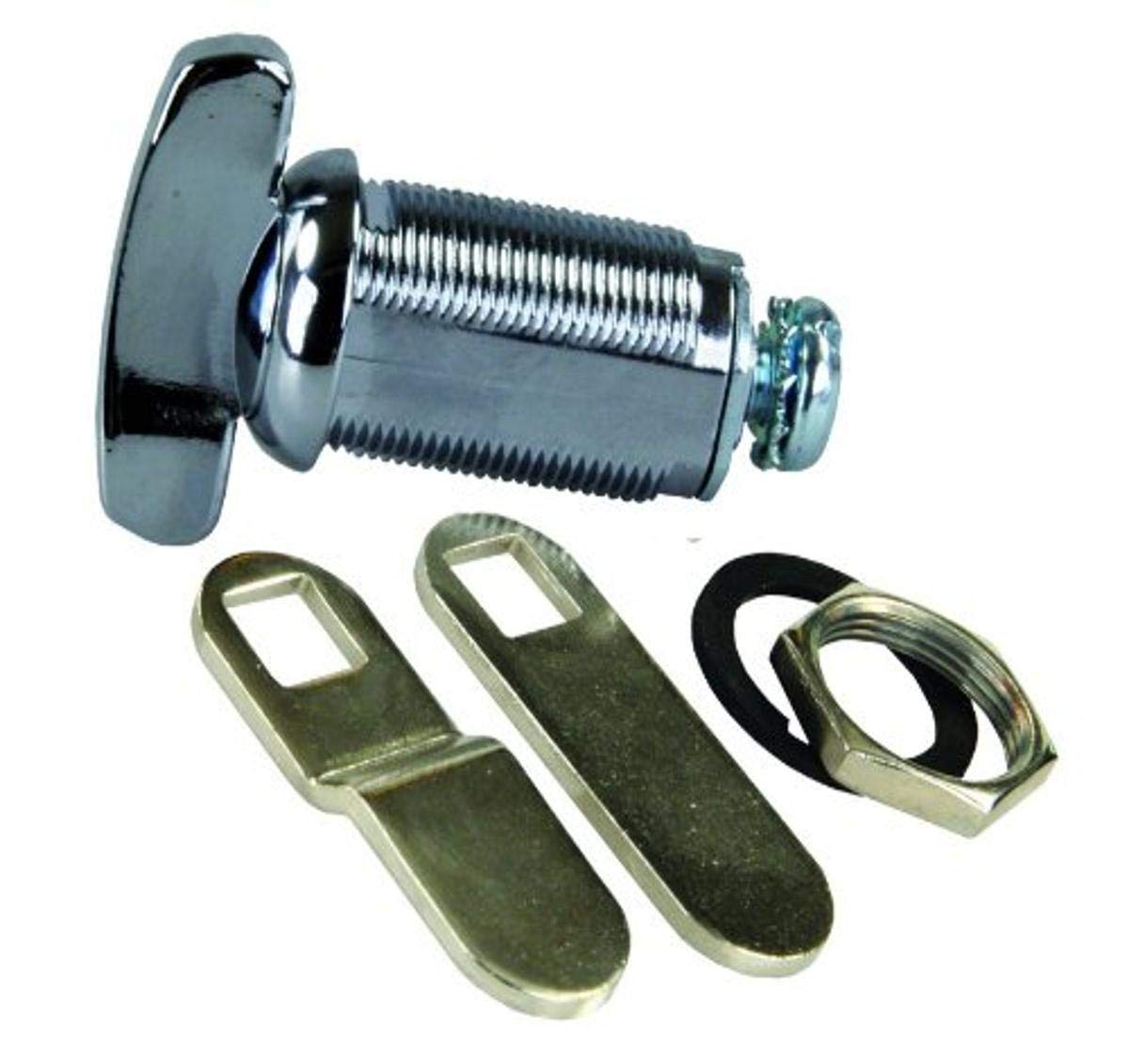 Jr Products 00135 11/8 Inch Compartment Door Thumb Lock