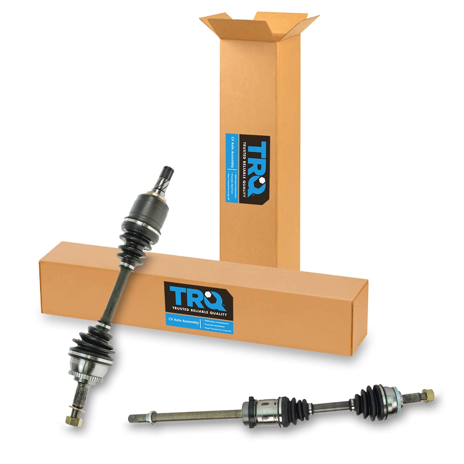 Trq Front Cv Axle Shaft Assembly Set Compatible With 2000-2001 Infiniti I30 2002-2004 I35 2000-2003 Nissan Maxima